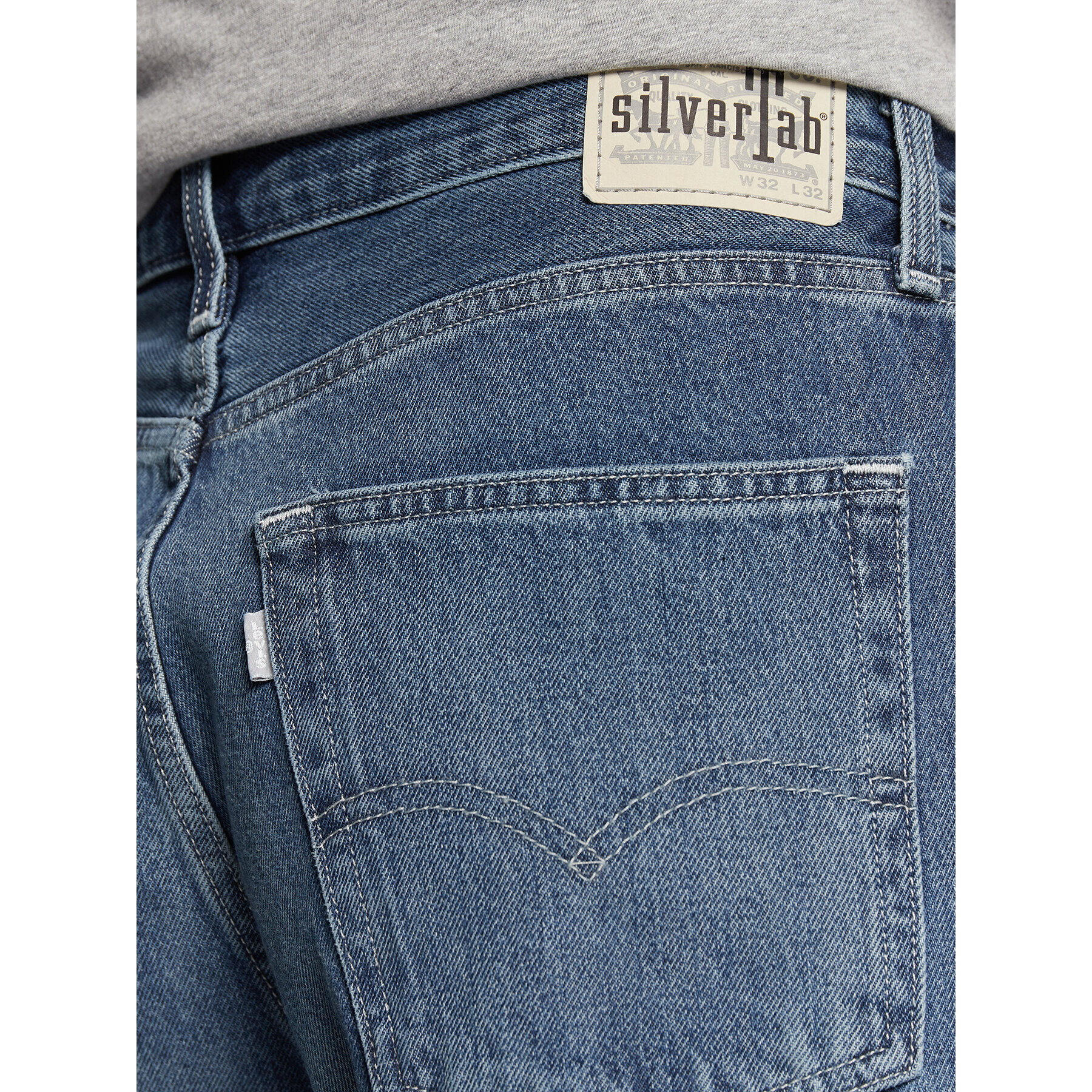 Levi's® Jeansy Silver Tab A3421-0004 Modrá Loose Fit - Pepit.cz