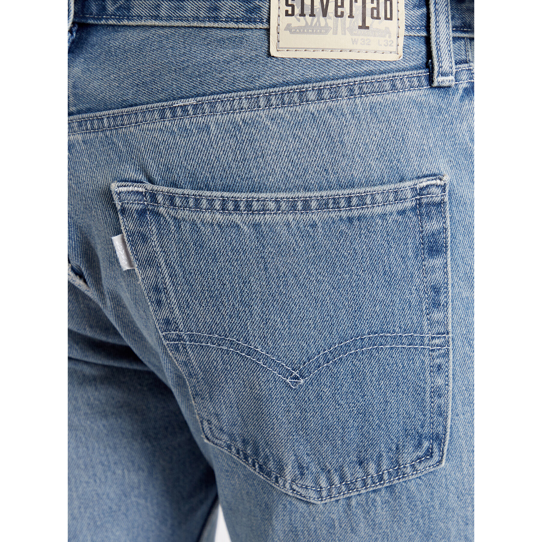 Levi's® Jeansy Silver Tab A3666-0000 Modrá Straight Fit - Pepit.cz