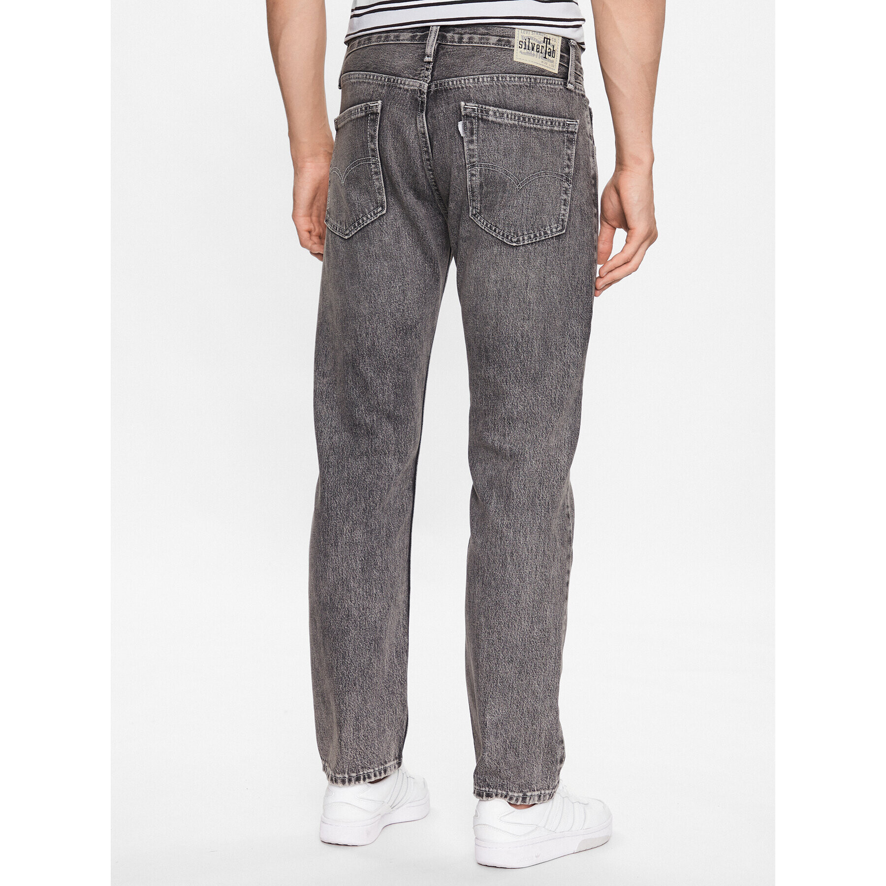 Levi's® Jeansy Silver Tab A3666-0010 Šedá Straight Fit - Pepit.cz