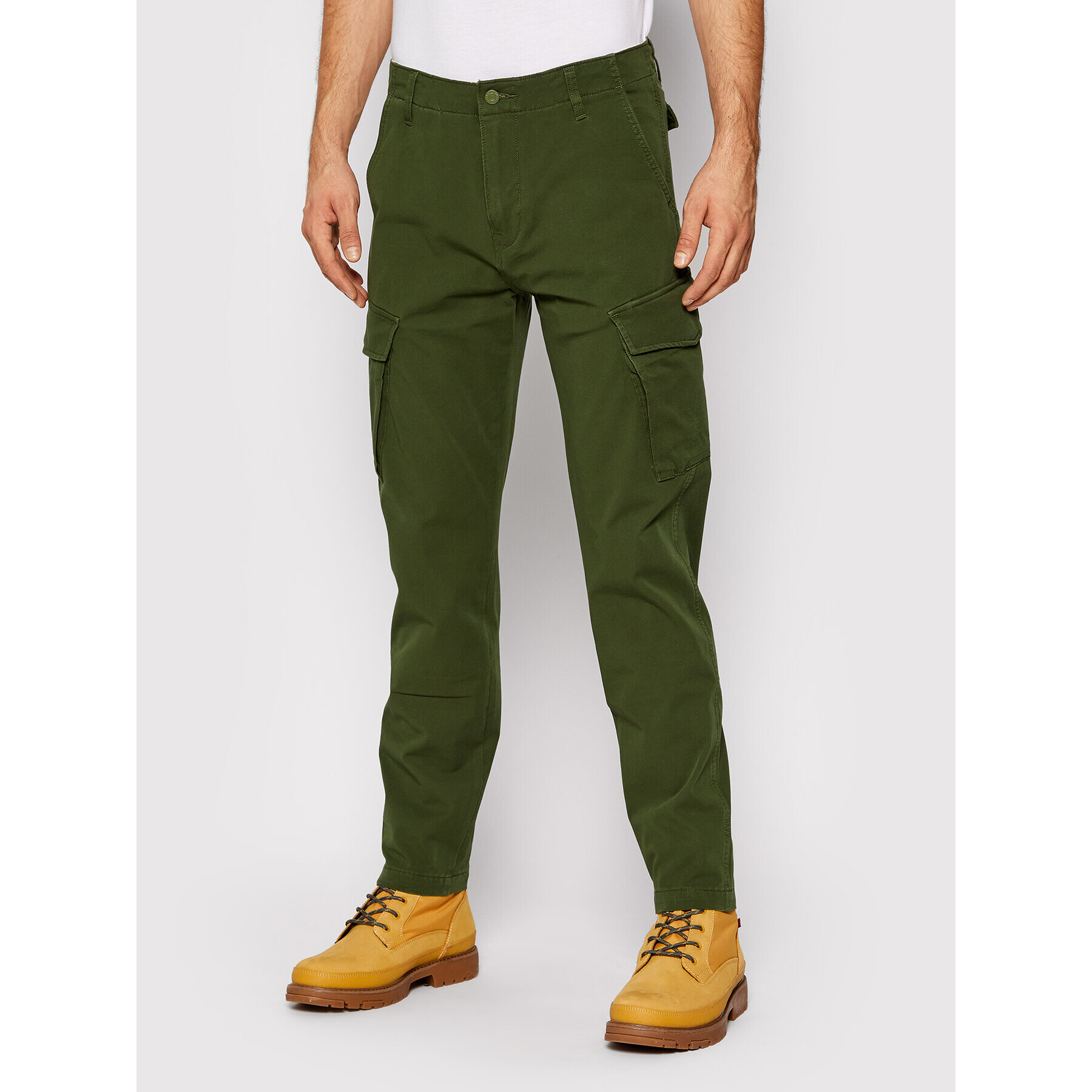 Levi's® Kalhoty z materiálu Cargos A2192-0002 Zelená Slim Fit - Pepit.cz