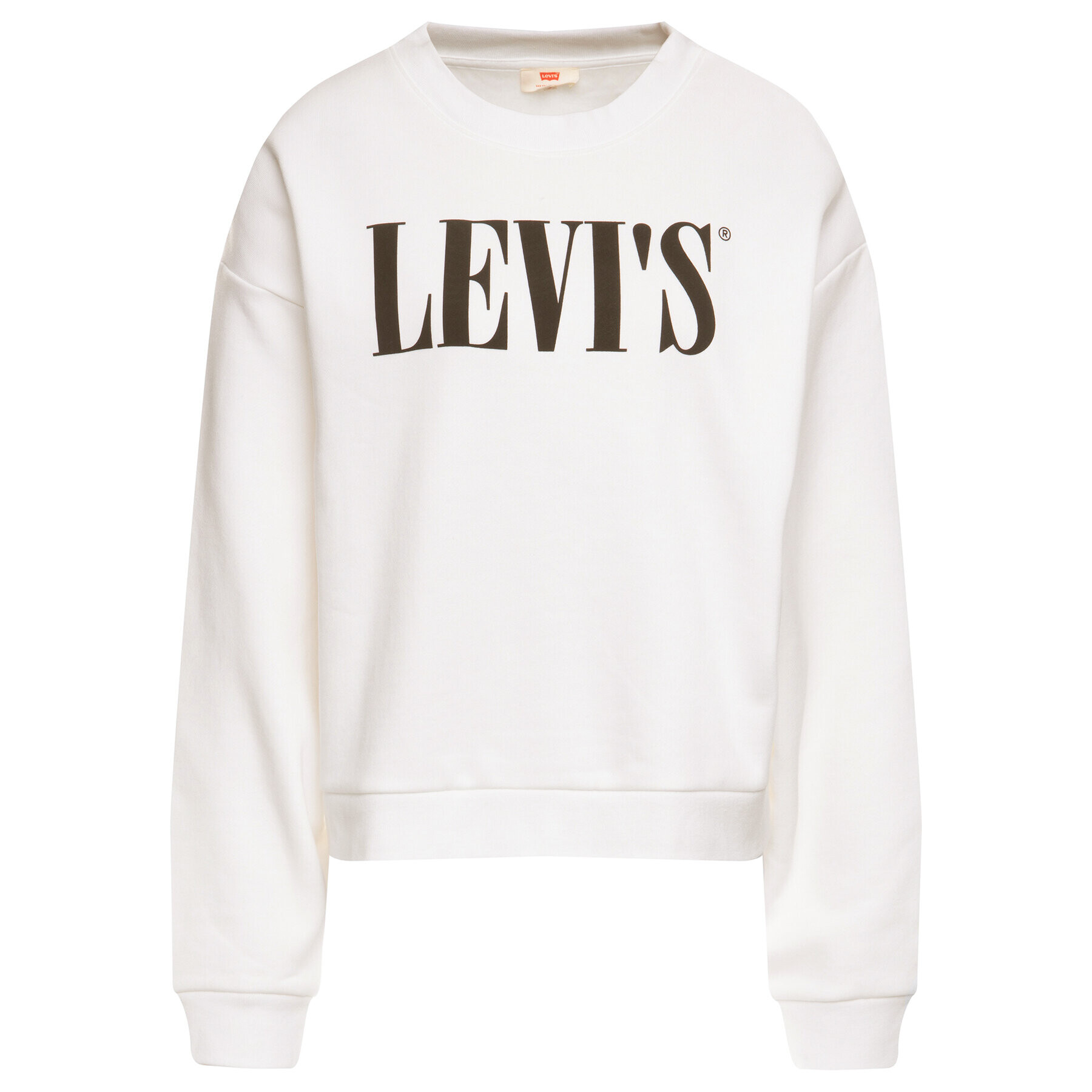 Levi's® Mikina Graphic Diana Crewneck 85283-0000 Bílá Oversize Fit - Pepit.cz