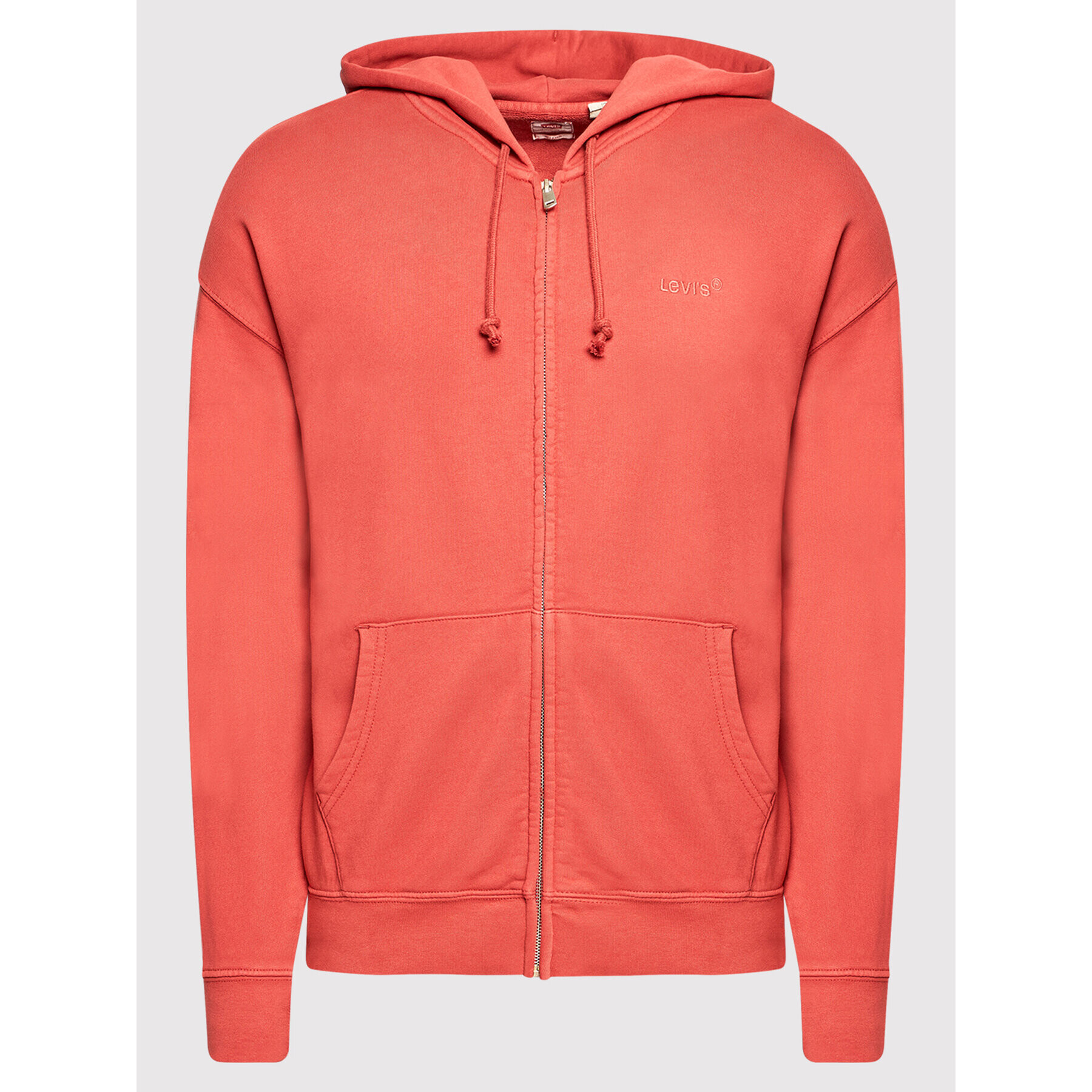 Levi's® Mikina Red Tab™ Zip A0924-0004 Oranžová Relaxed Fit - Pepit.cz