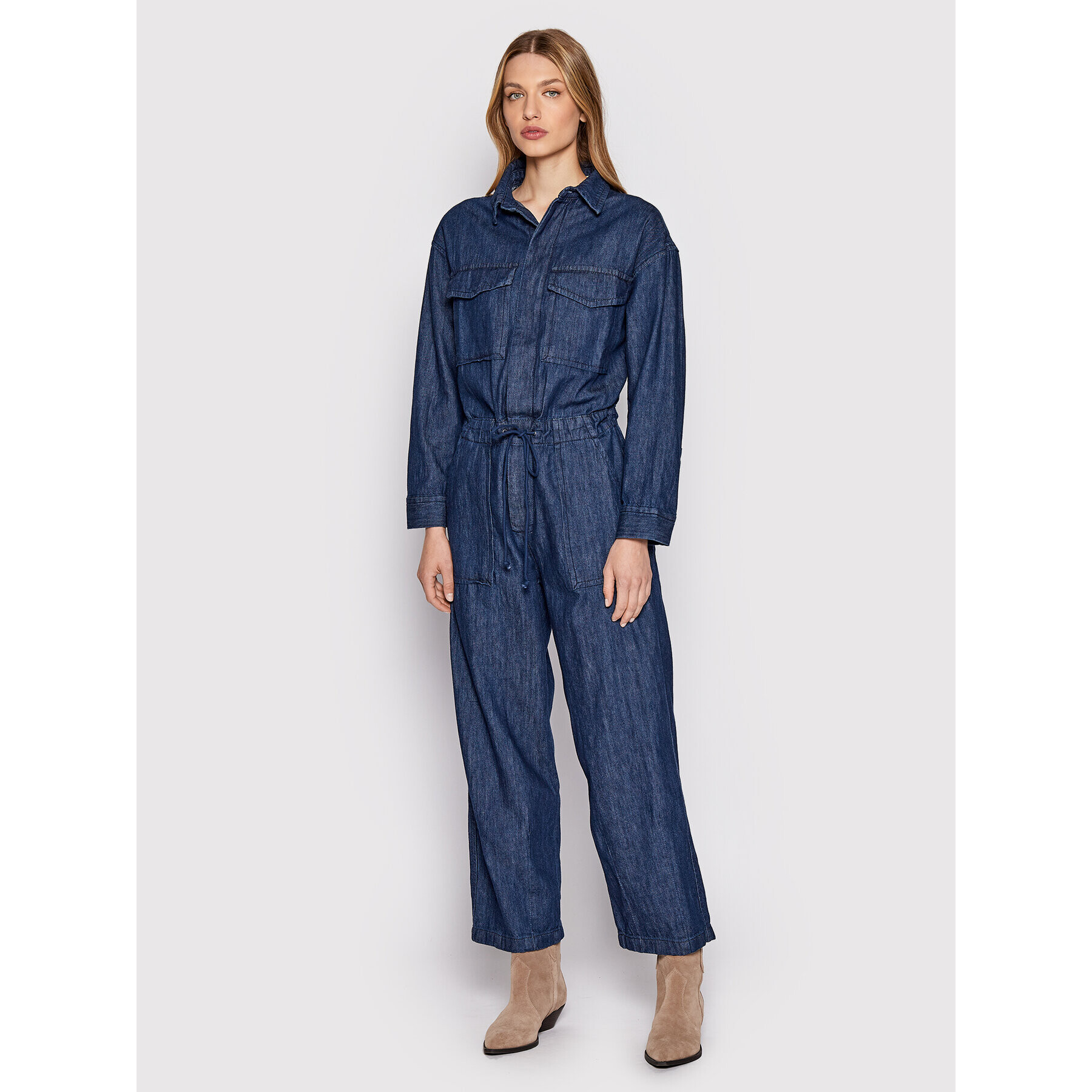 Levi's® Overal Surplus A3345-0000 Tmavomodrá Relaxed Fit - Pepit.cz