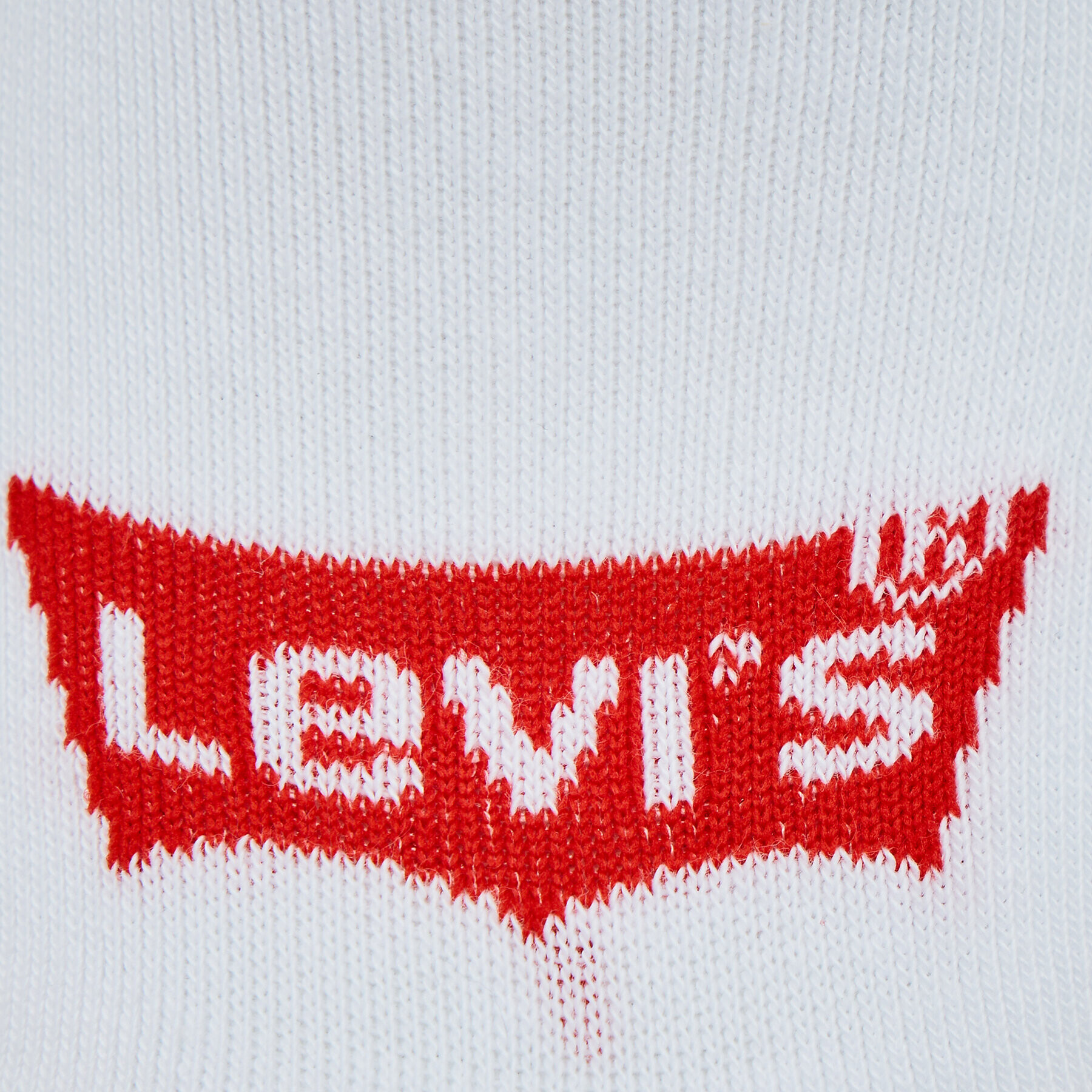 Levi's® Sada 3 párů dámských vysokých ponožek 701224672 Bílá - Pepit.cz