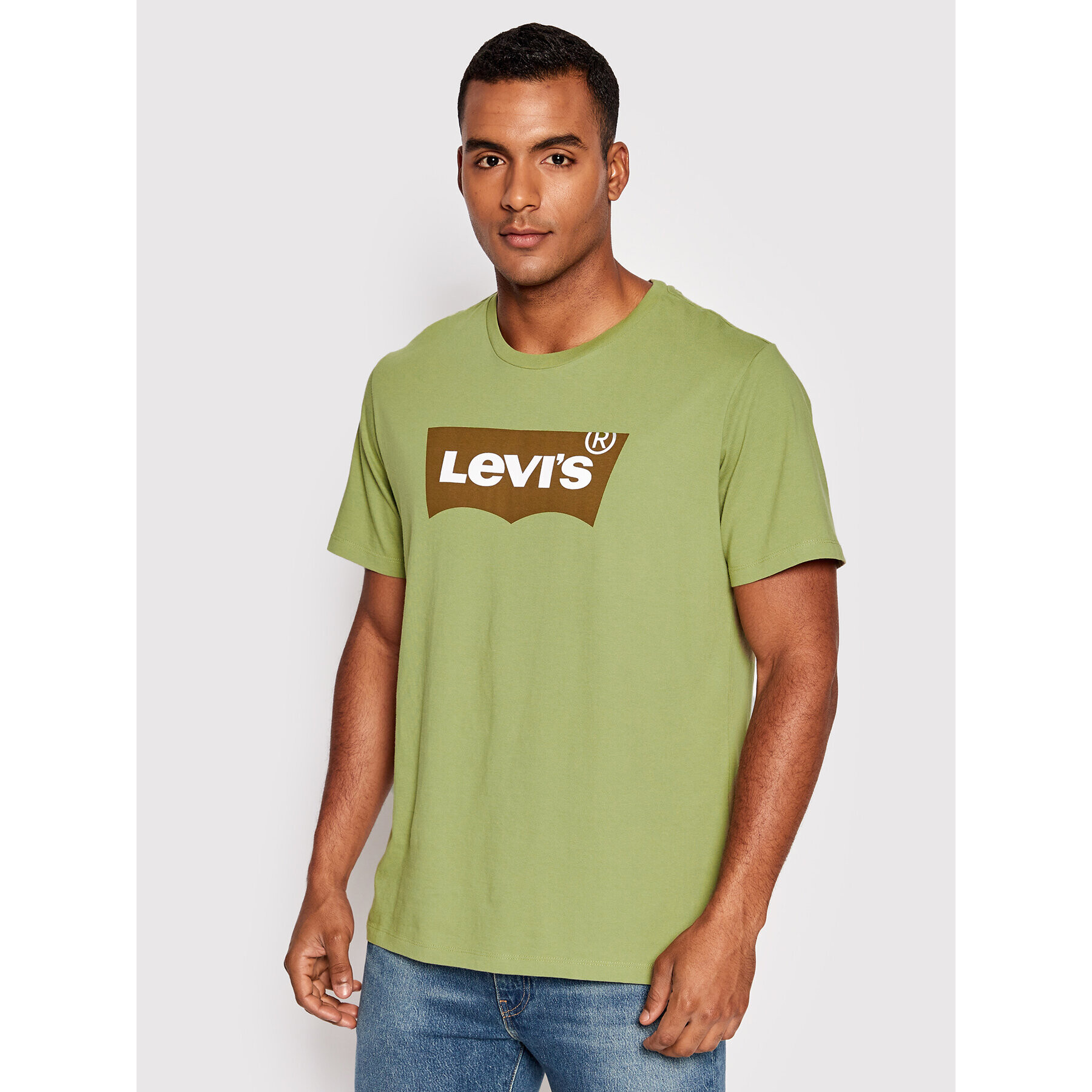 Levi's® T-Shirt Graphic 22491-0482 Zelená Regular Fit - Pepit.cz