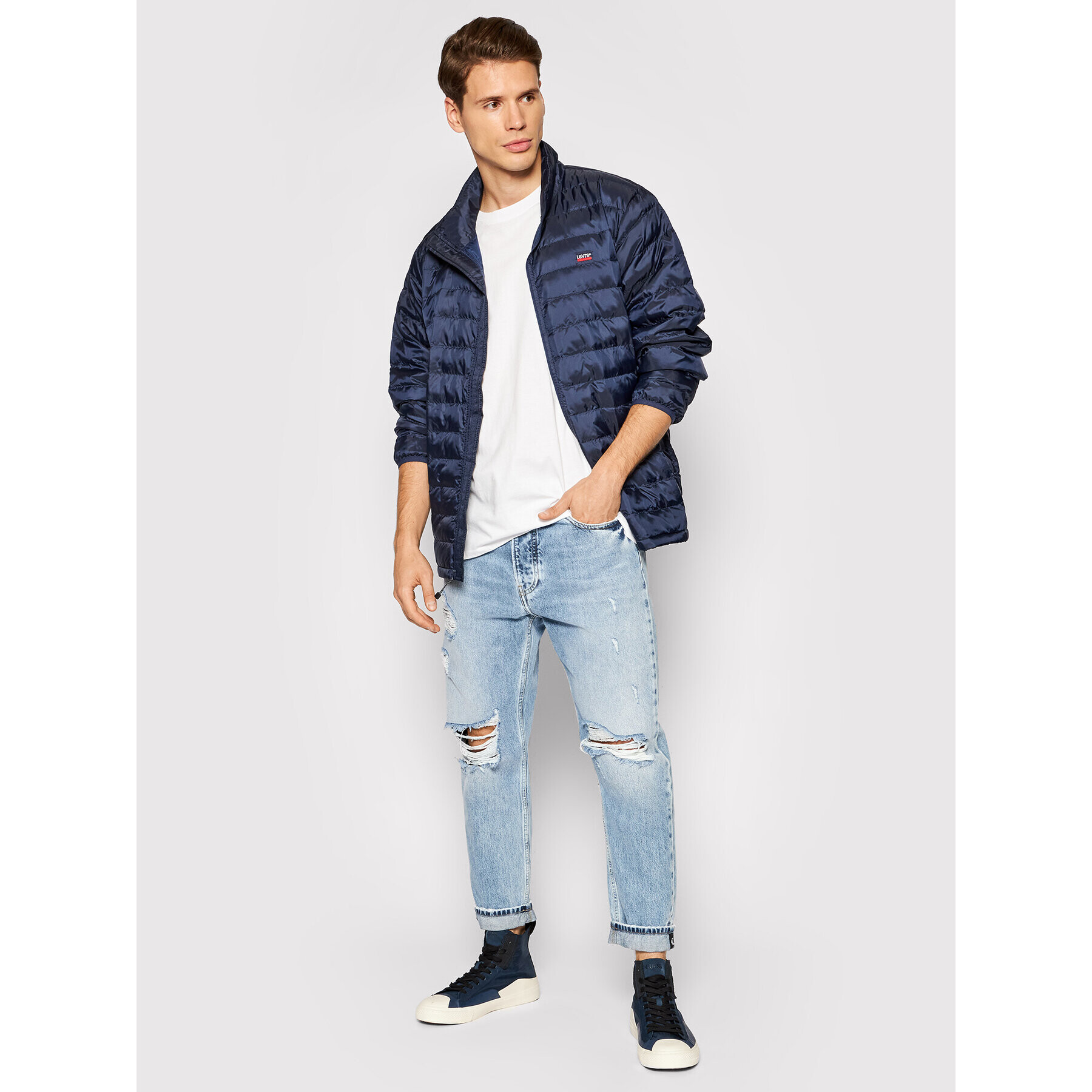 Levi's® Vatovaná bunda Presido 27523-0008 Tmavomodrá Regular Fit - Pepit.cz