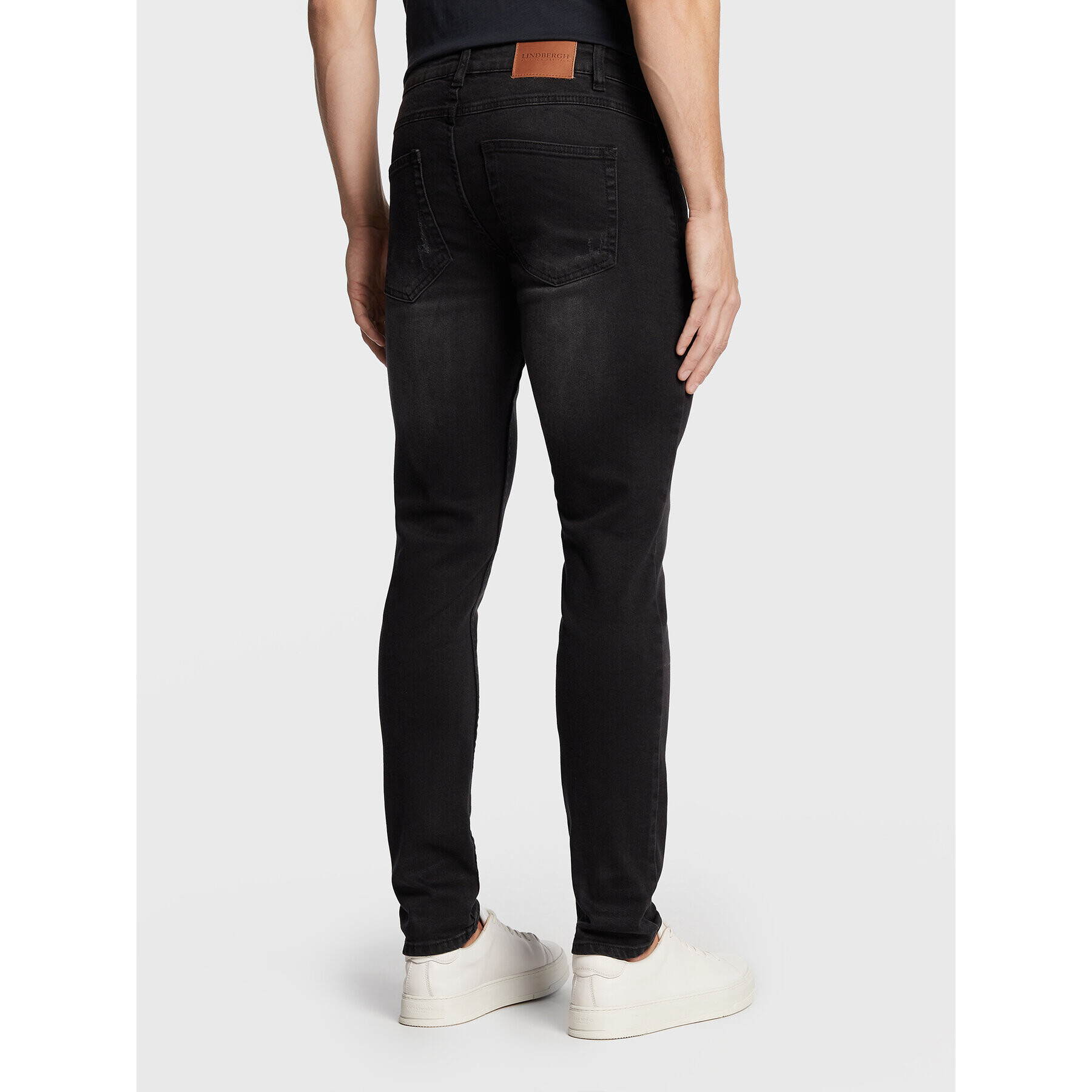 Lindbergh Jeansy 30-050002BON Černá Slim Fit - Pepit.cz