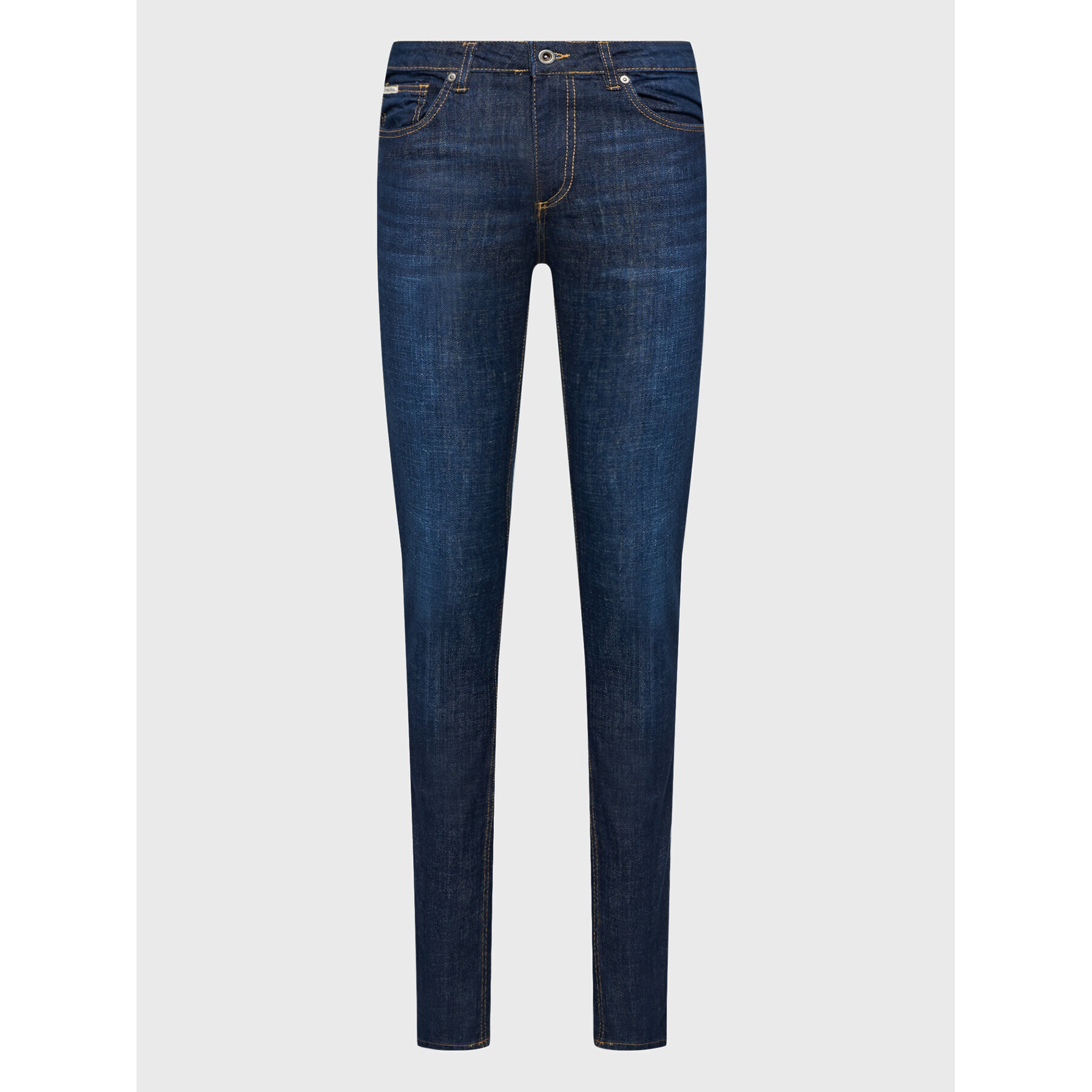 Lindbergh Jeansy 30-050002MAB Tmavomodrá Slim Fit - Pepit.cz