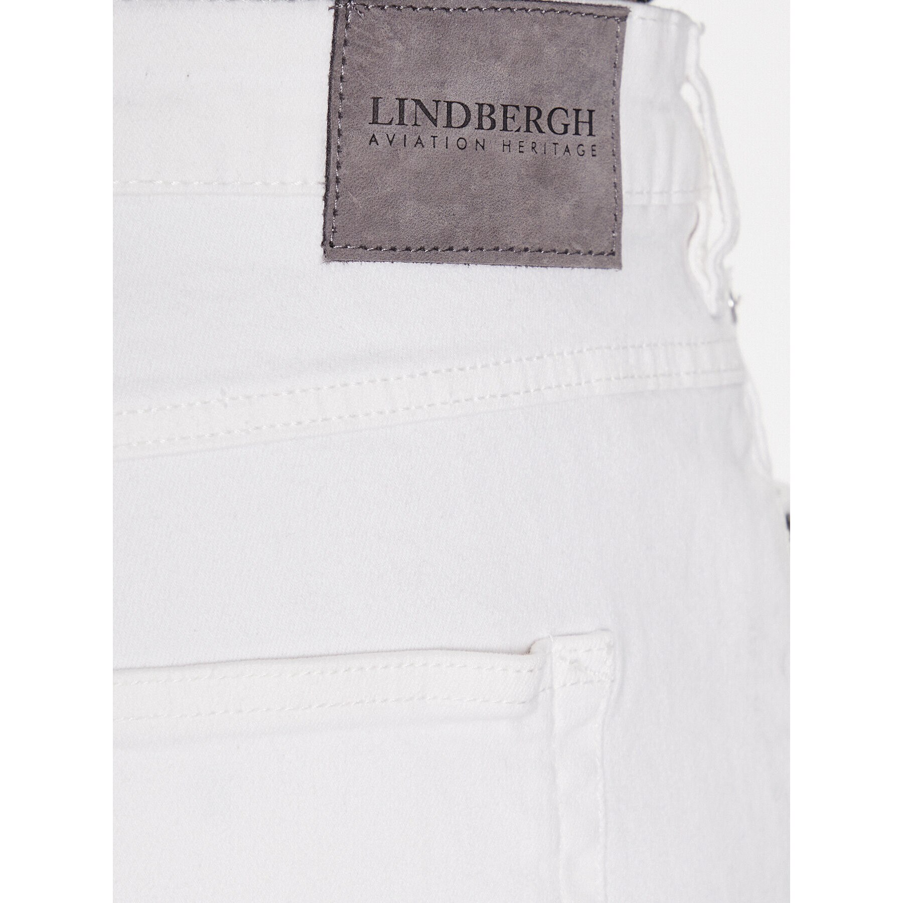 Lindbergh Jeansy 30-050003WHT Bílá Loose Fit - Pepit.cz