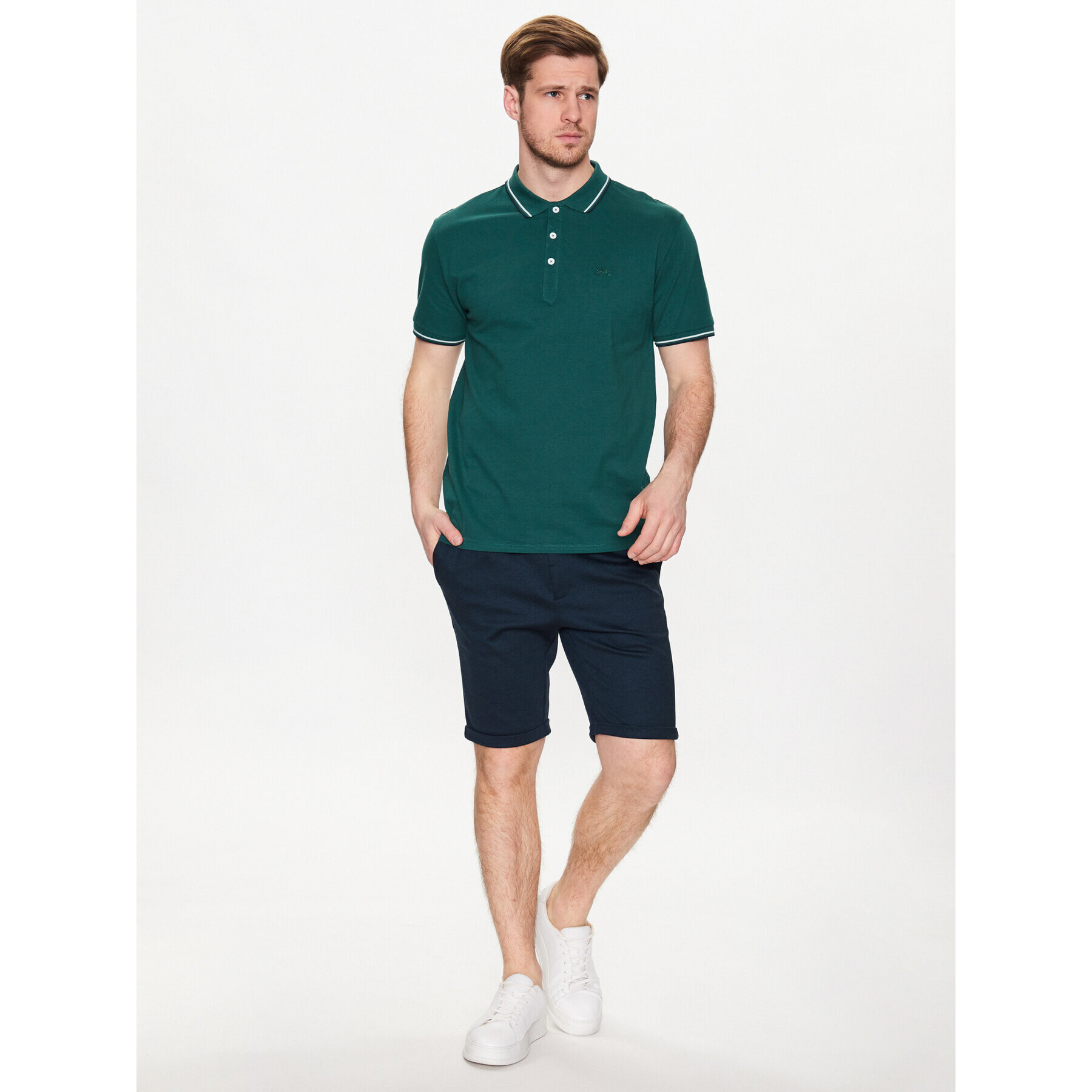 Lindbergh Polokošile 30-404010 Zelená Relaxed Fit - Pepit.cz