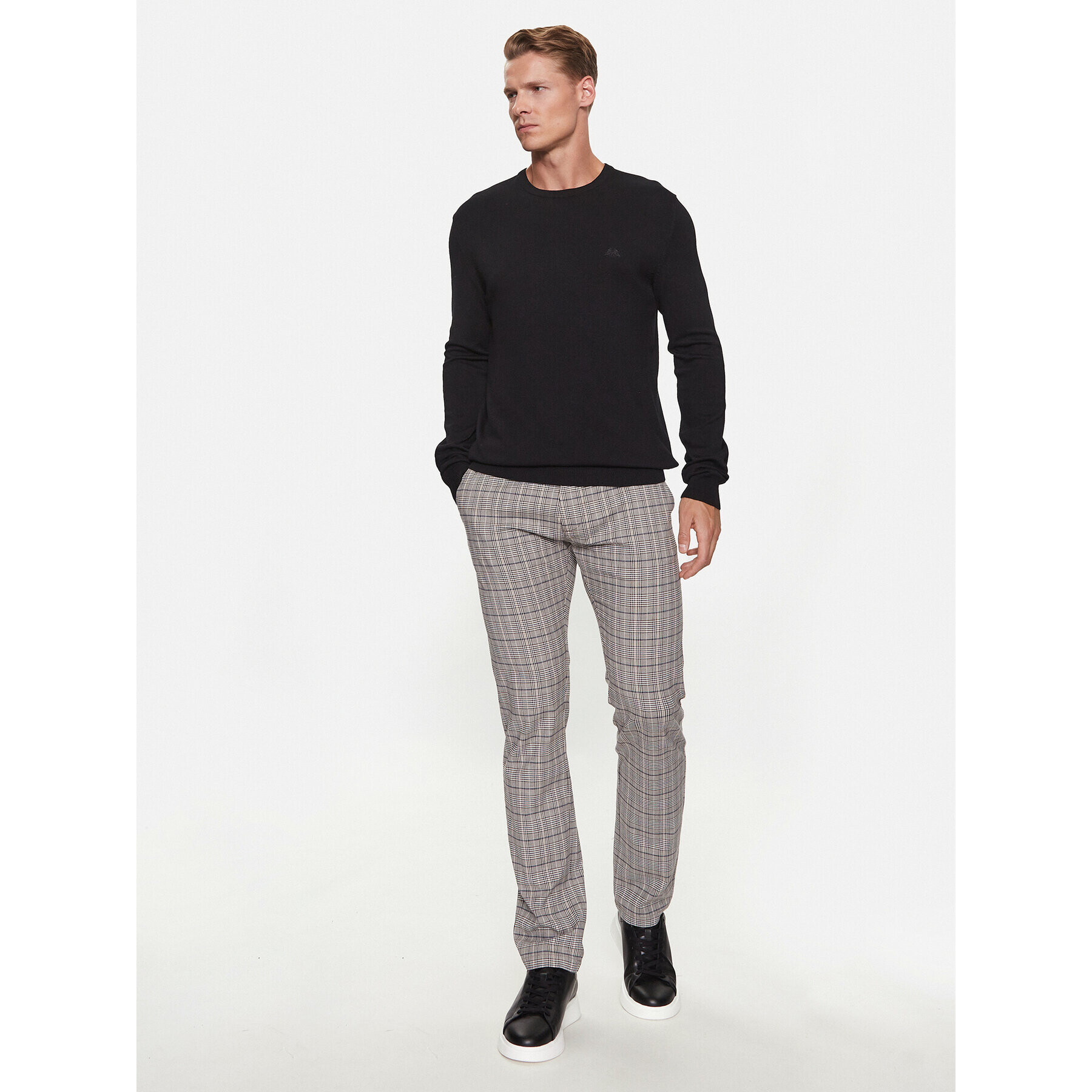 Lindbergh Svetr 30-80043 Černá Slim Fit - Pepit.cz