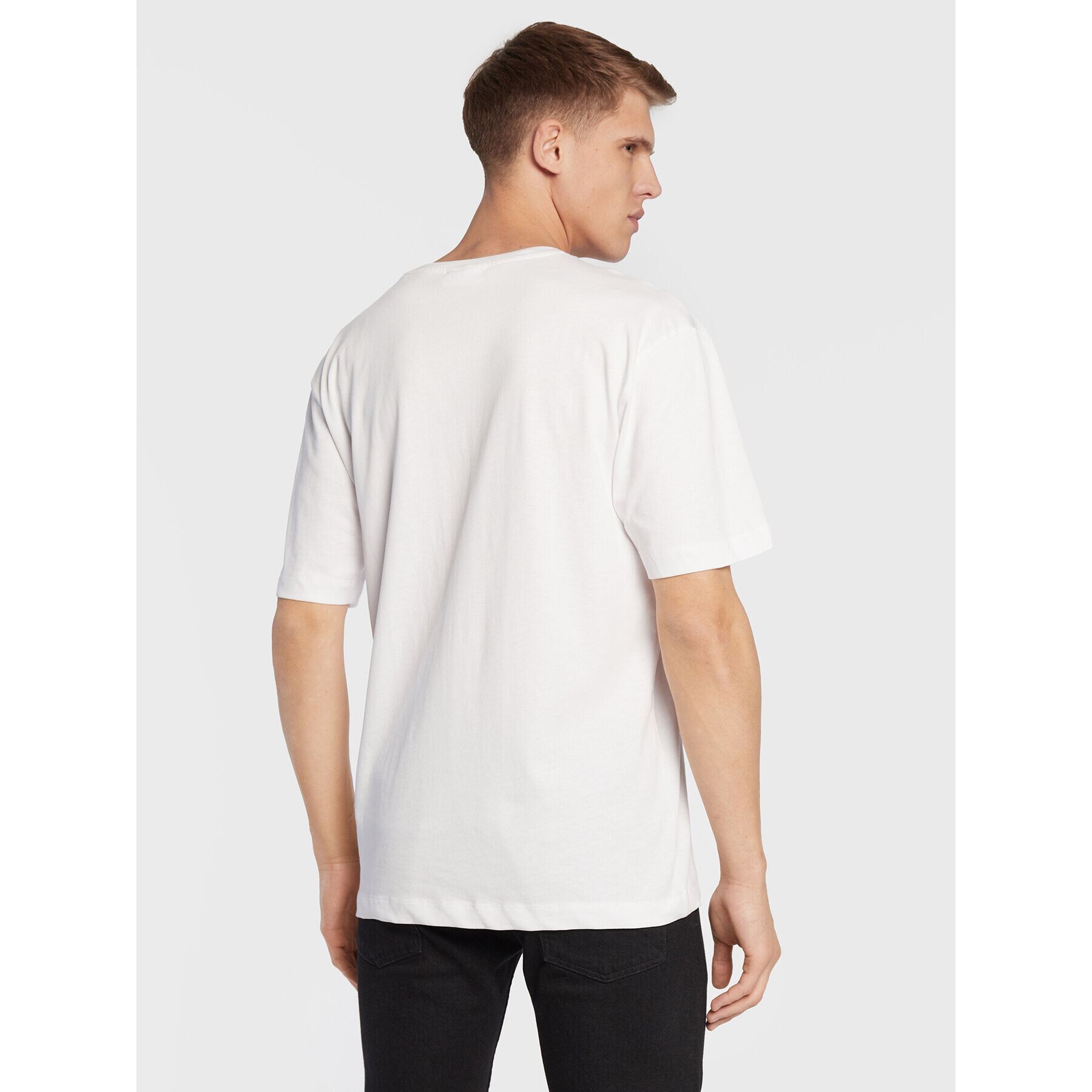 Lindbergh T-Shirt 30-400026 Bílá Oversize - Pepit.cz