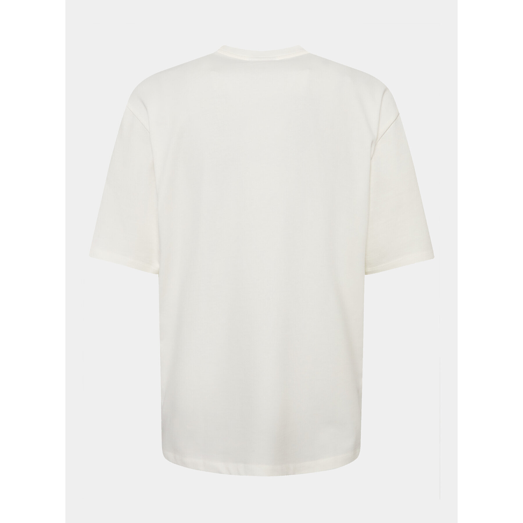 Lindbergh T-Shirt 30-400120 Écru Relaxed Fit - Pepit.cz