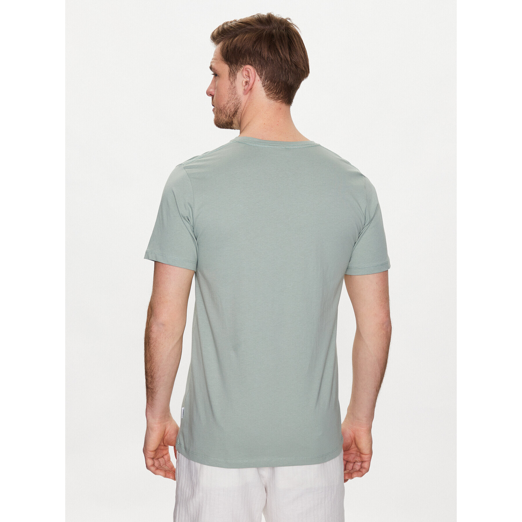 Lindbergh T-Shirt 30-400222 Zelená Relaxed Fit - Pepit.cz