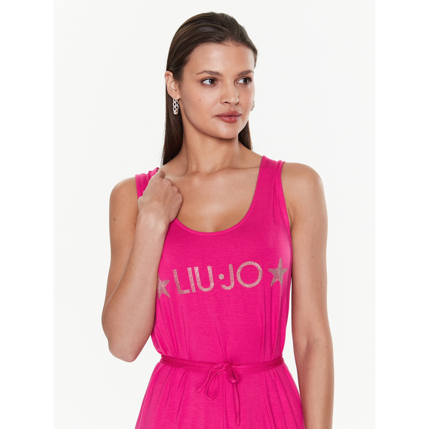 Liu Jo Beachwear Letní šaty VA3026 J5360 Růžová Regular Fit - Pepit.cz