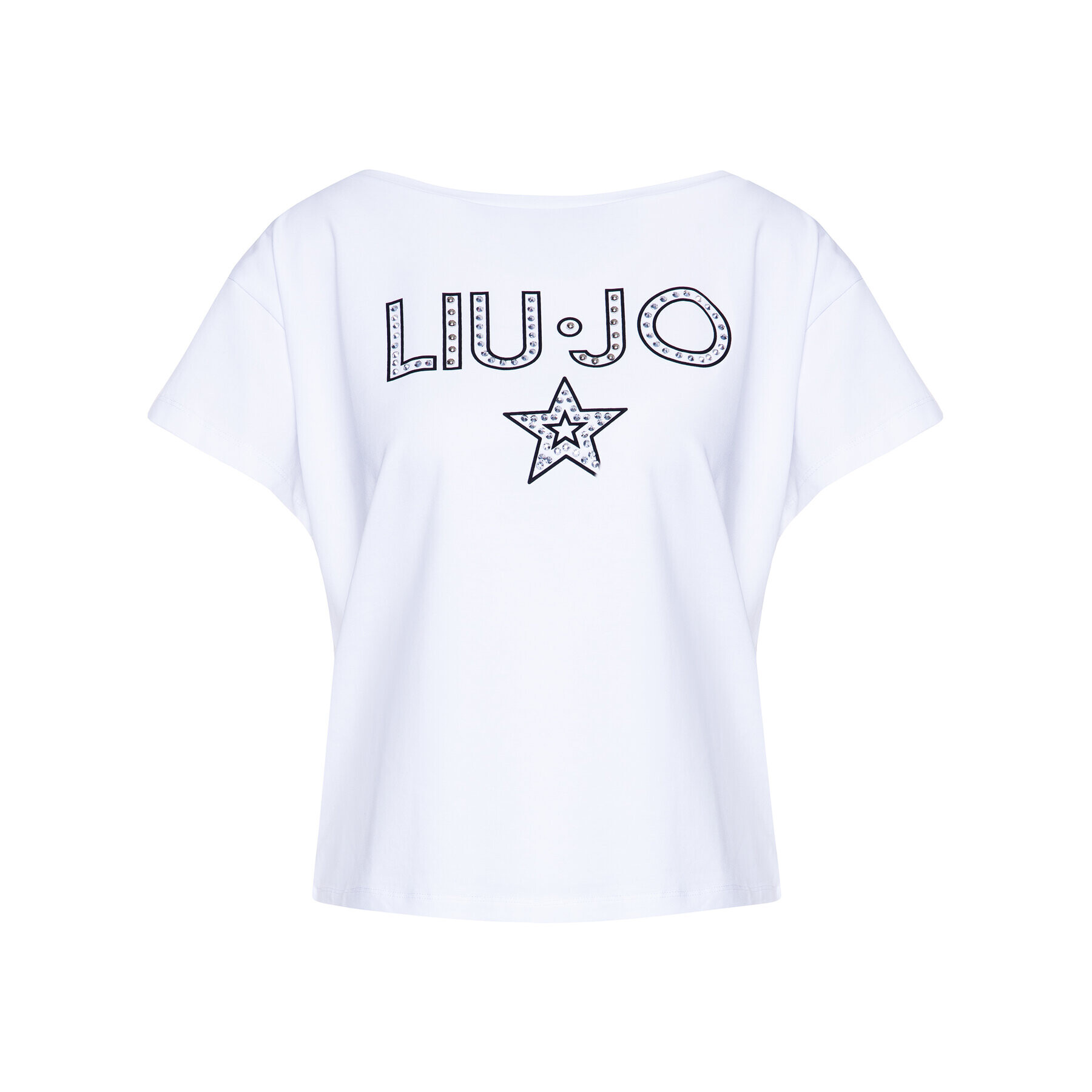 Liu Jo Beachwear T-Shirt VA0071 J5506 Bílá Regular Fit - Pepit.cz