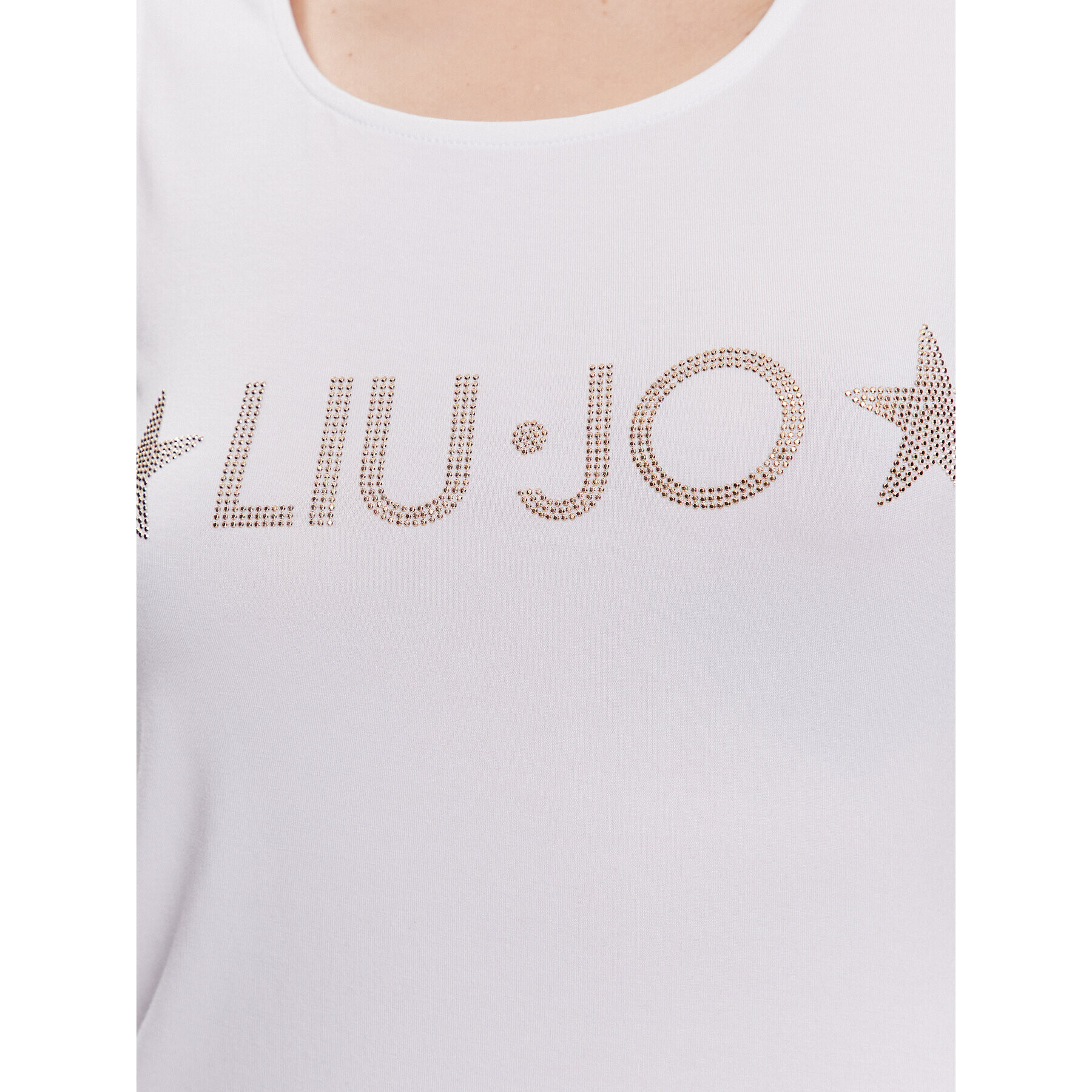 Liu Jo Beachwear Top VA3100 J5360 Bílá Regular Fit - Pepit.cz