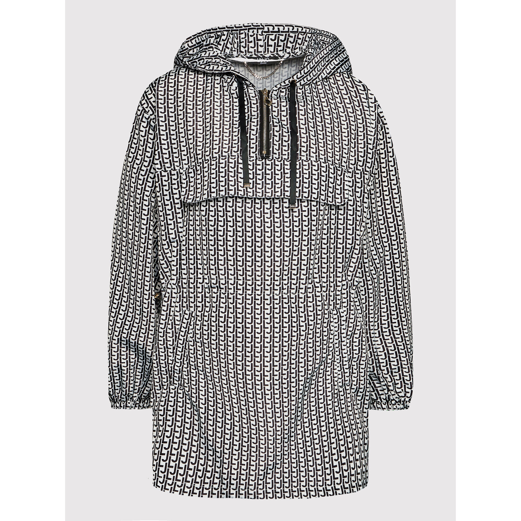 Liu Jo Bunda anorak TA2159 TS955 Černá Regular Fit - Pepit.cz