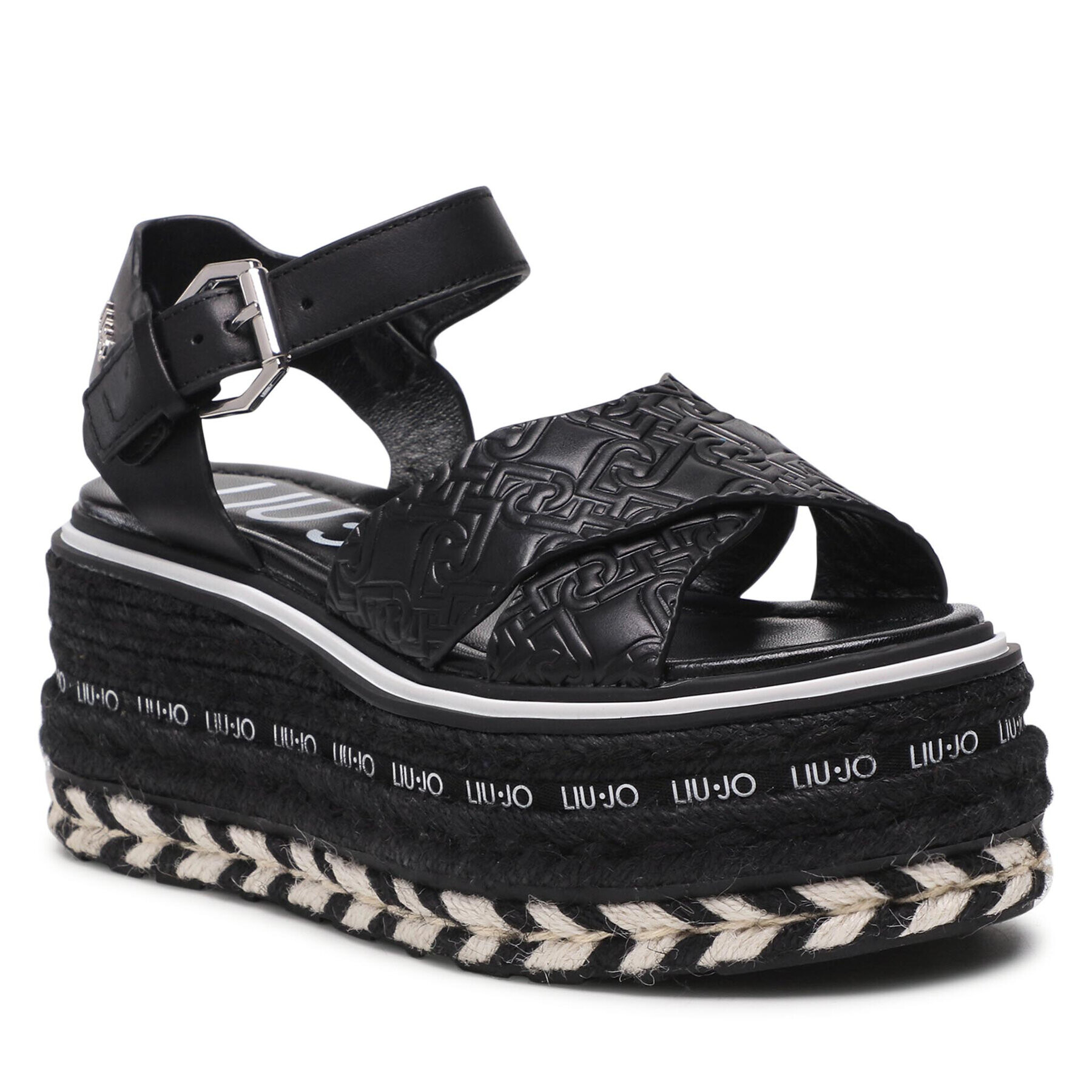 Liu Jo Espadrilky Noemi 03 SA2181 P0102 Černá - Pepit.cz