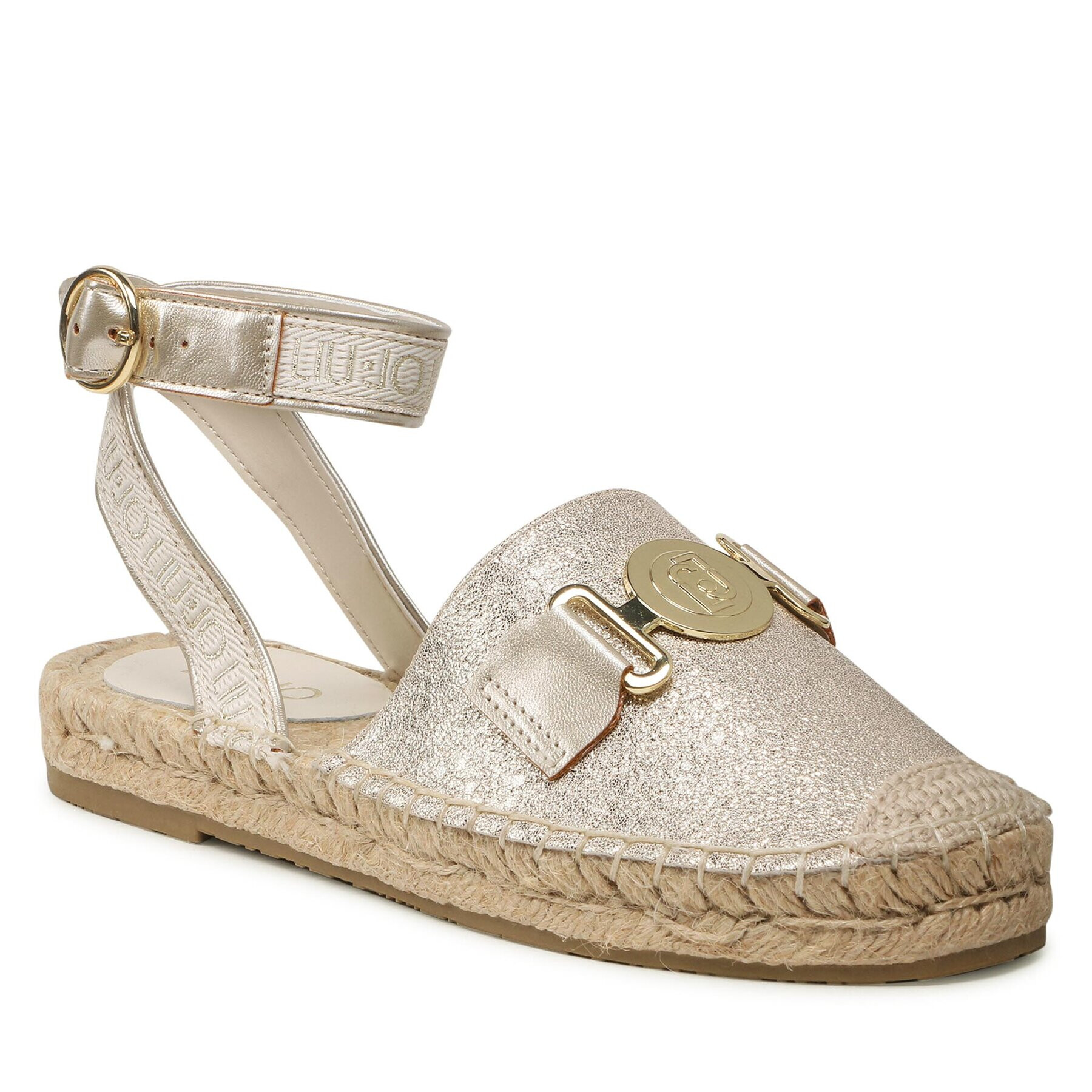 Liu Jo Espadrilky Vera 01 SA3073 EX157 Zlatá - Pepit.cz