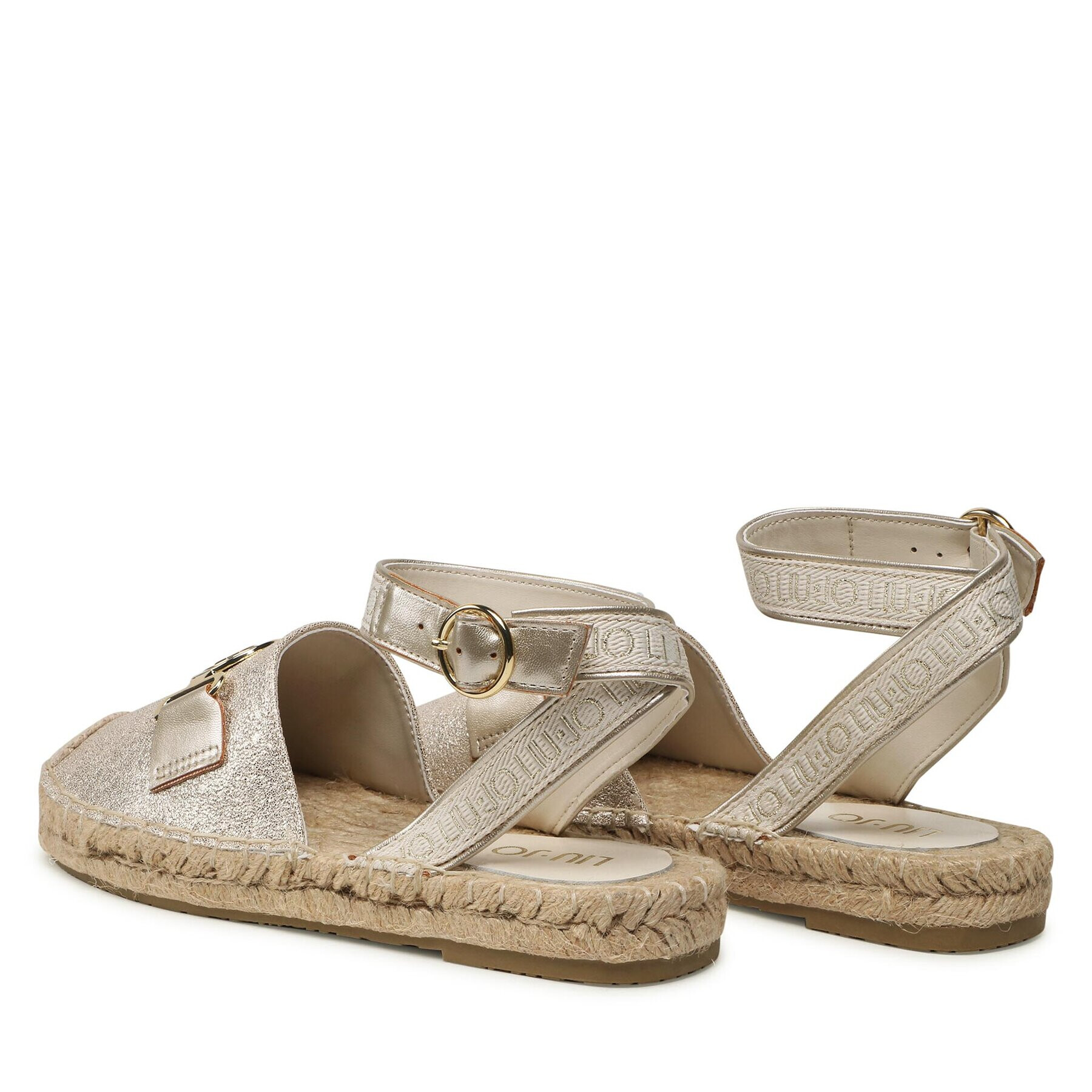 Liu Jo Espadrilky Vera 01 SA3073 EX157 Zlatá - Pepit.cz