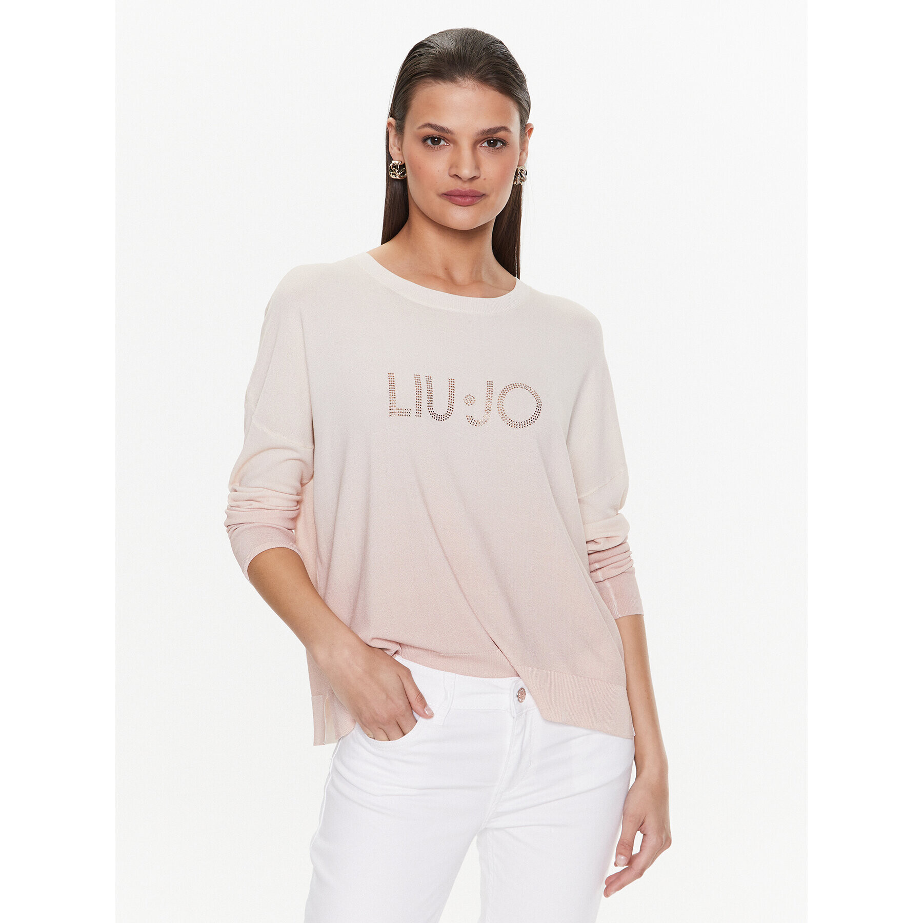 Liu Jo Halenka WA3527 MS52N Écru Regular Fit - Pepit.cz