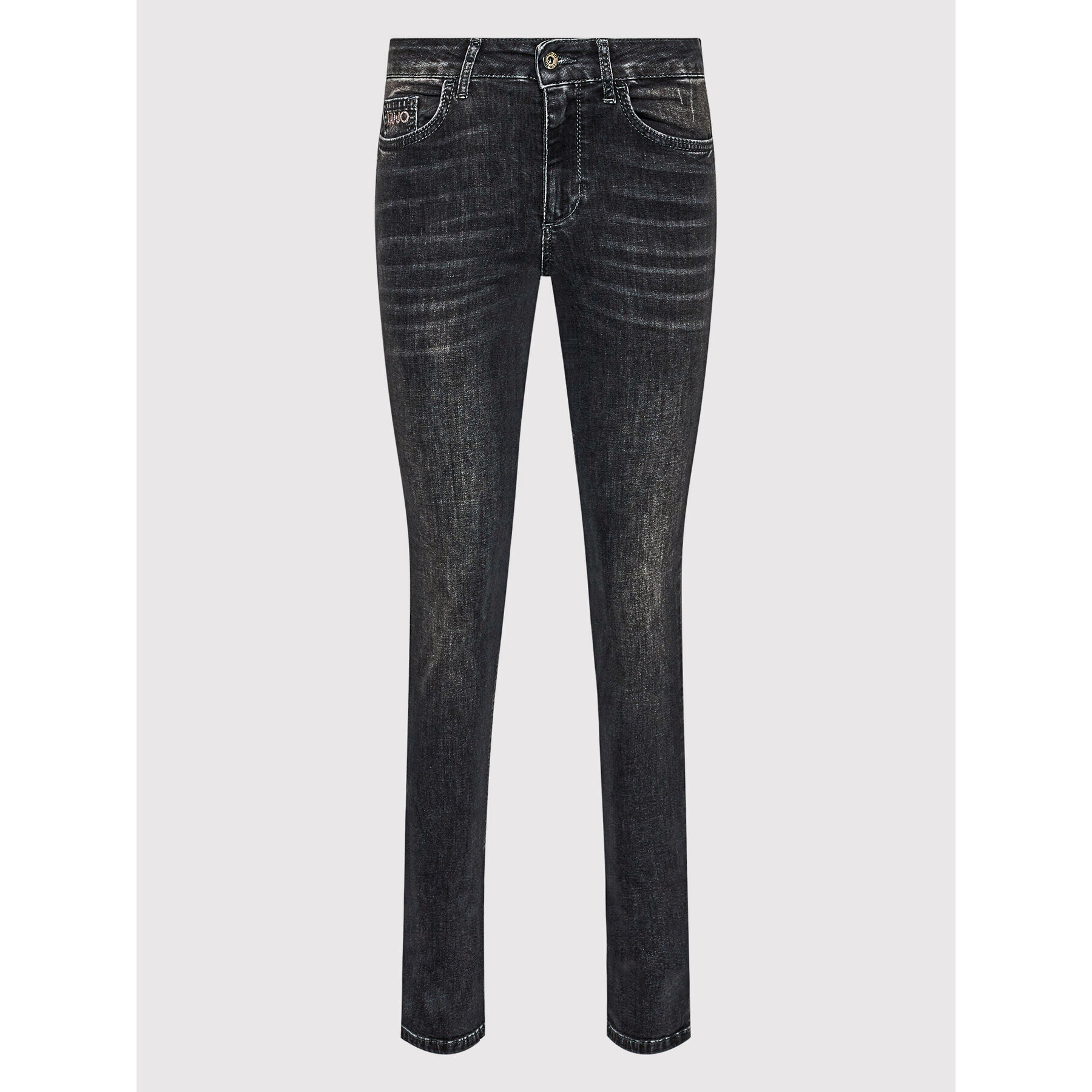 Liu Jo Jeansy UA2013 DS004 Černá Skinny Fit - Pepit.cz