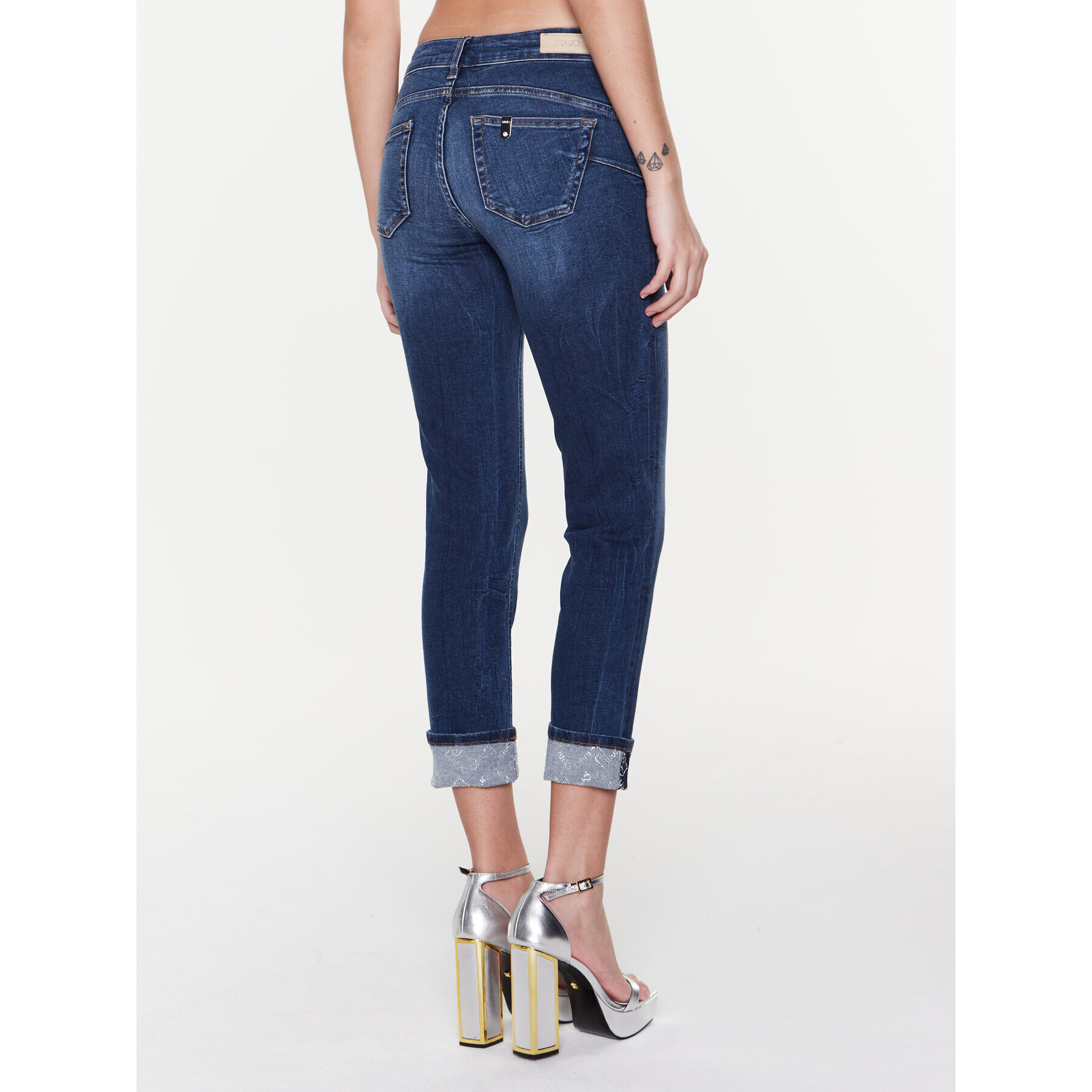 Liu Jo Jeansy UA3006 D4615 Modrá Skinny Fit - Pepit.cz