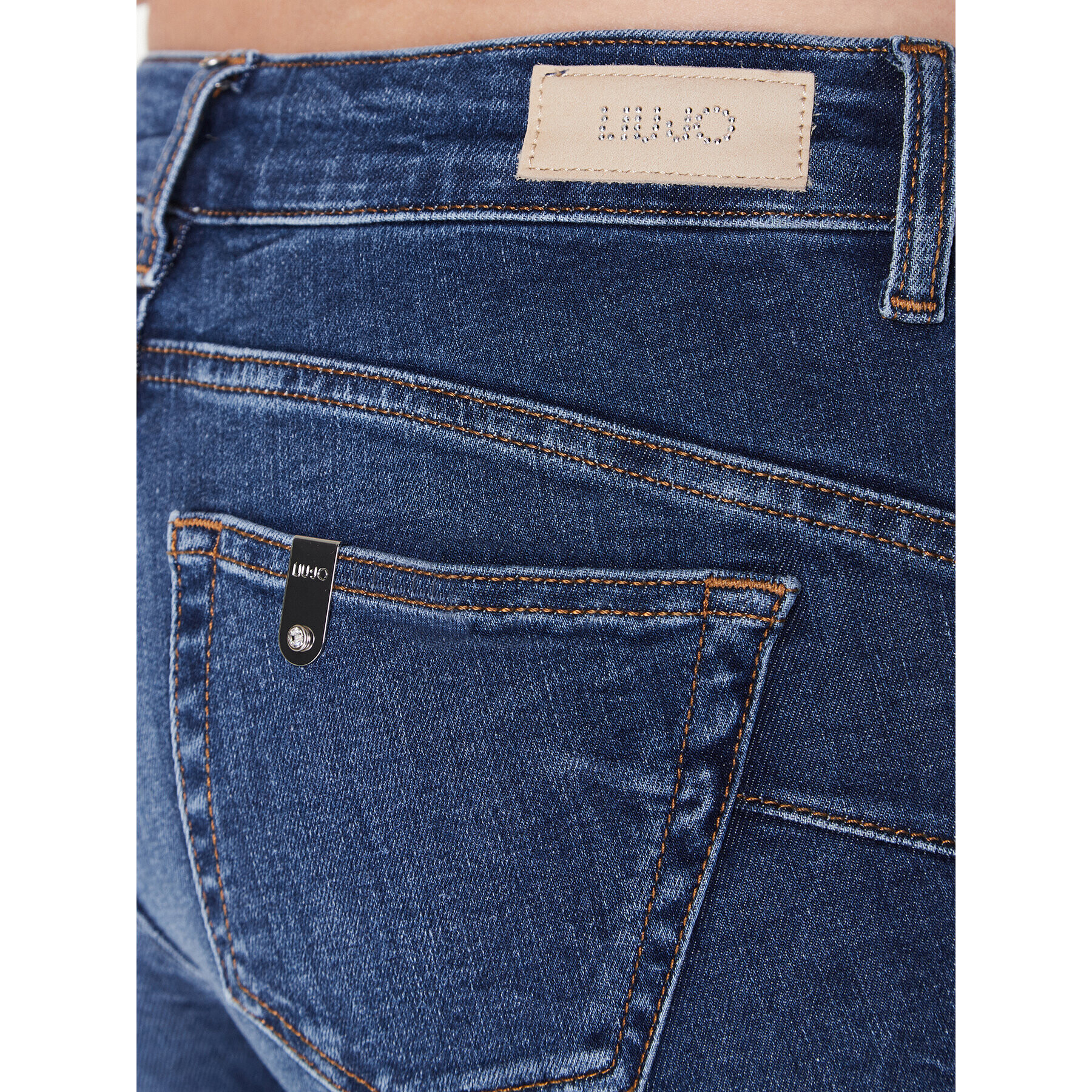 Liu Jo Jeansy UA3006 D4615 Modrá Skinny Fit - Pepit.cz