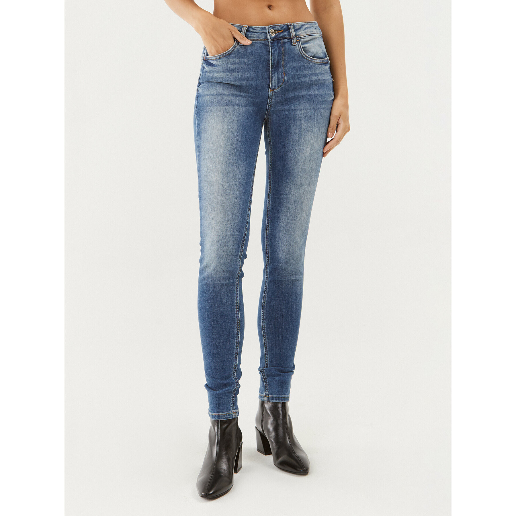 Liu Jo Jeansy UA3013 D4538 Modrá Skinny Fit - Pepit.cz