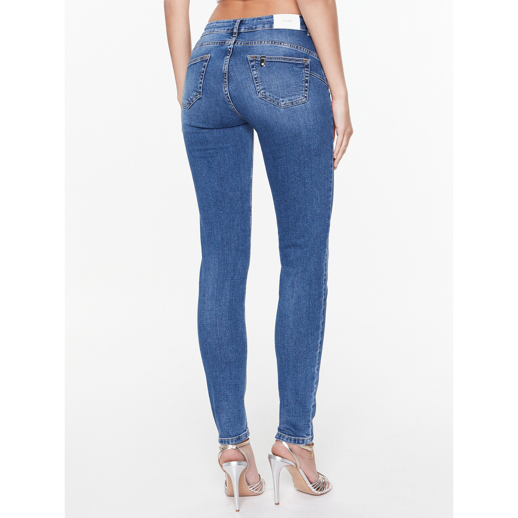 Liu Jo Jeansy UA3013 D4788 Modrá Skinny Fit - Pepit.cz