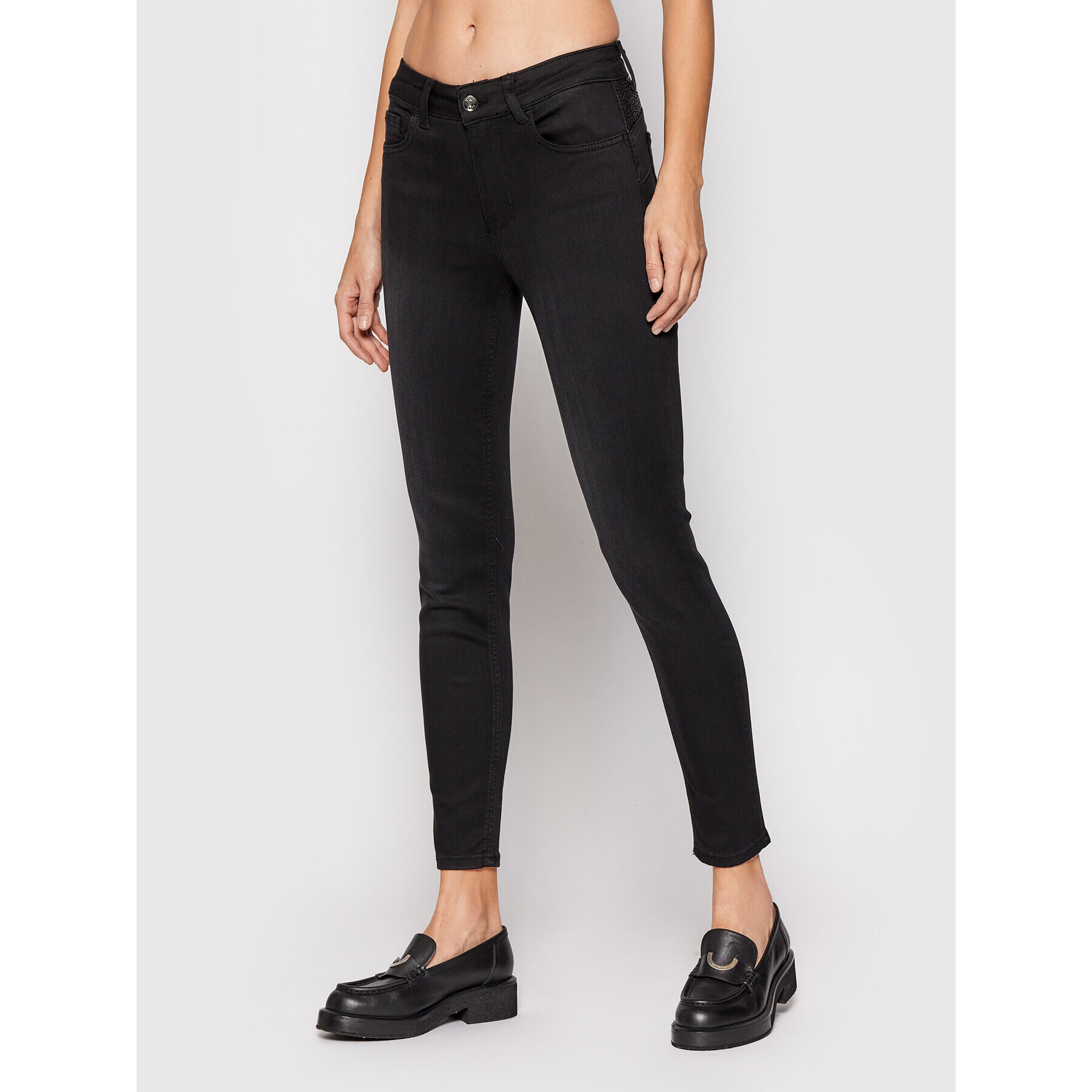 Liu Jo Jeansy UF1032 D4650 Černá Skinny Fit - Pepit.cz