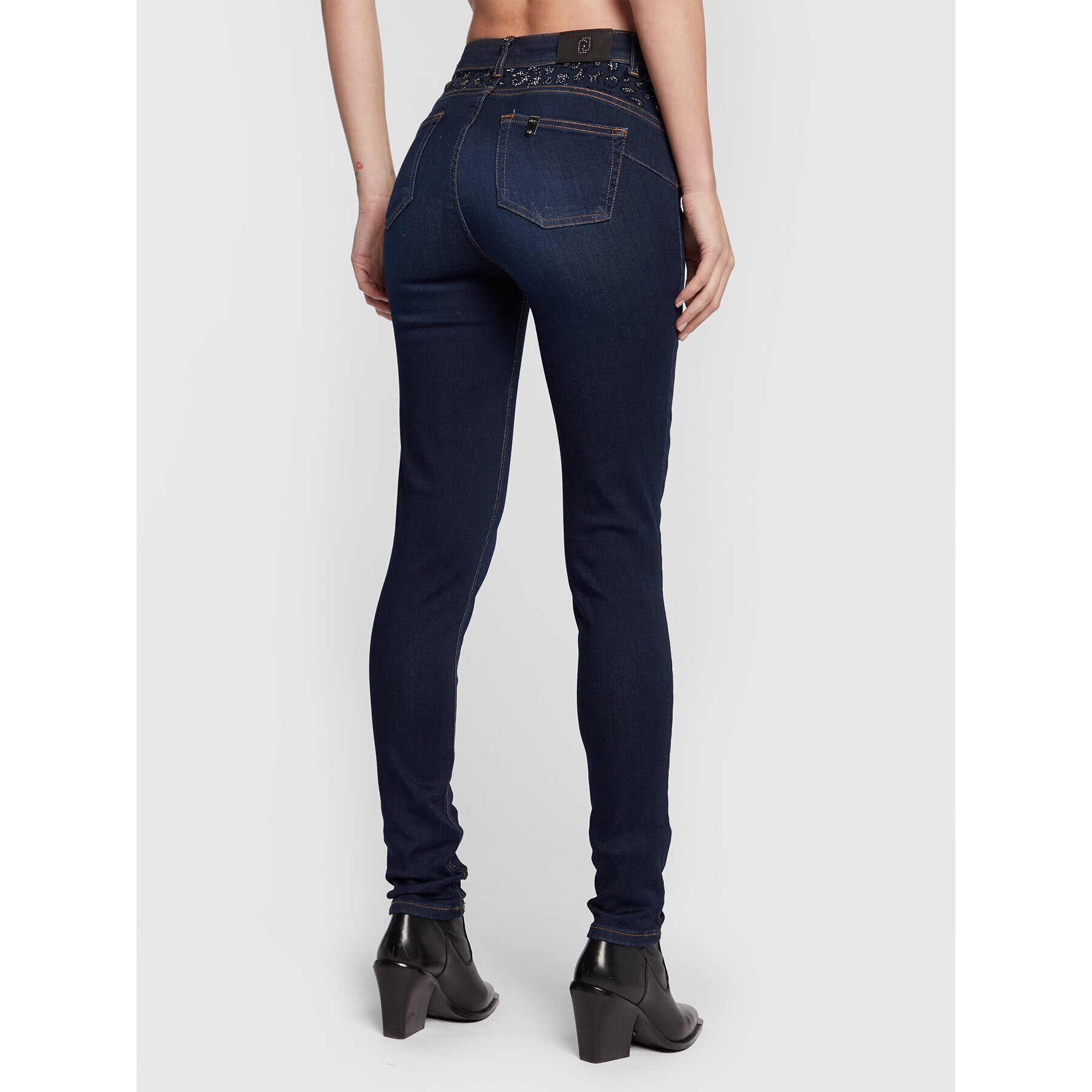 Liu Jo Jeansy UF2013 D4376 Tmavomodrá Skinny Fit - Pepit.cz