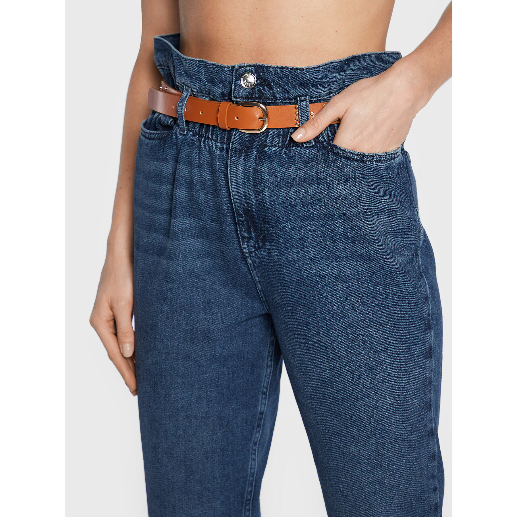 Liu Jo Jeansy UF2043 D4623 Modrá Regular Fit - Pepit.cz