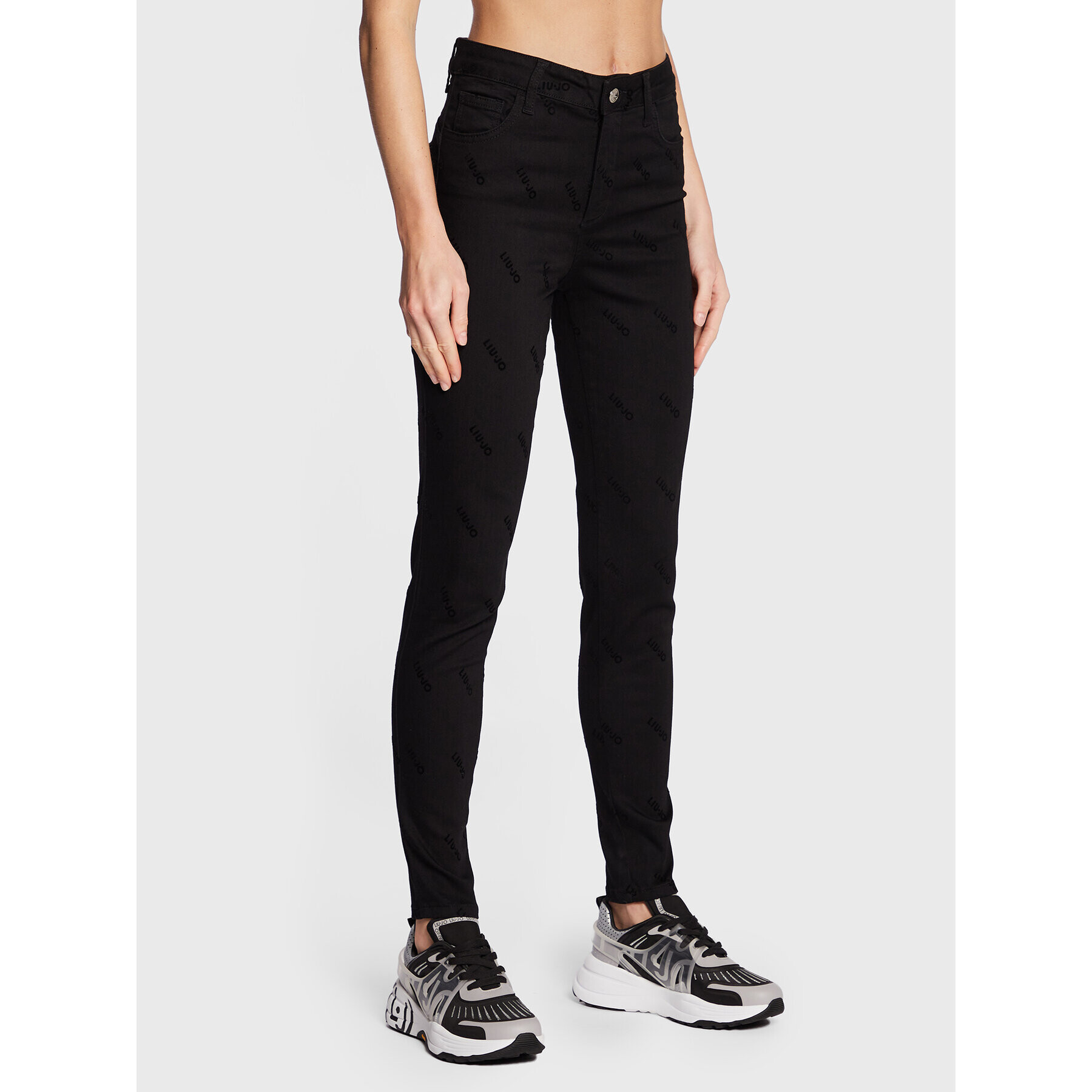 Liu Jo Jeansy UF2047 D4750 Černá Skinny Fit - Pepit.cz