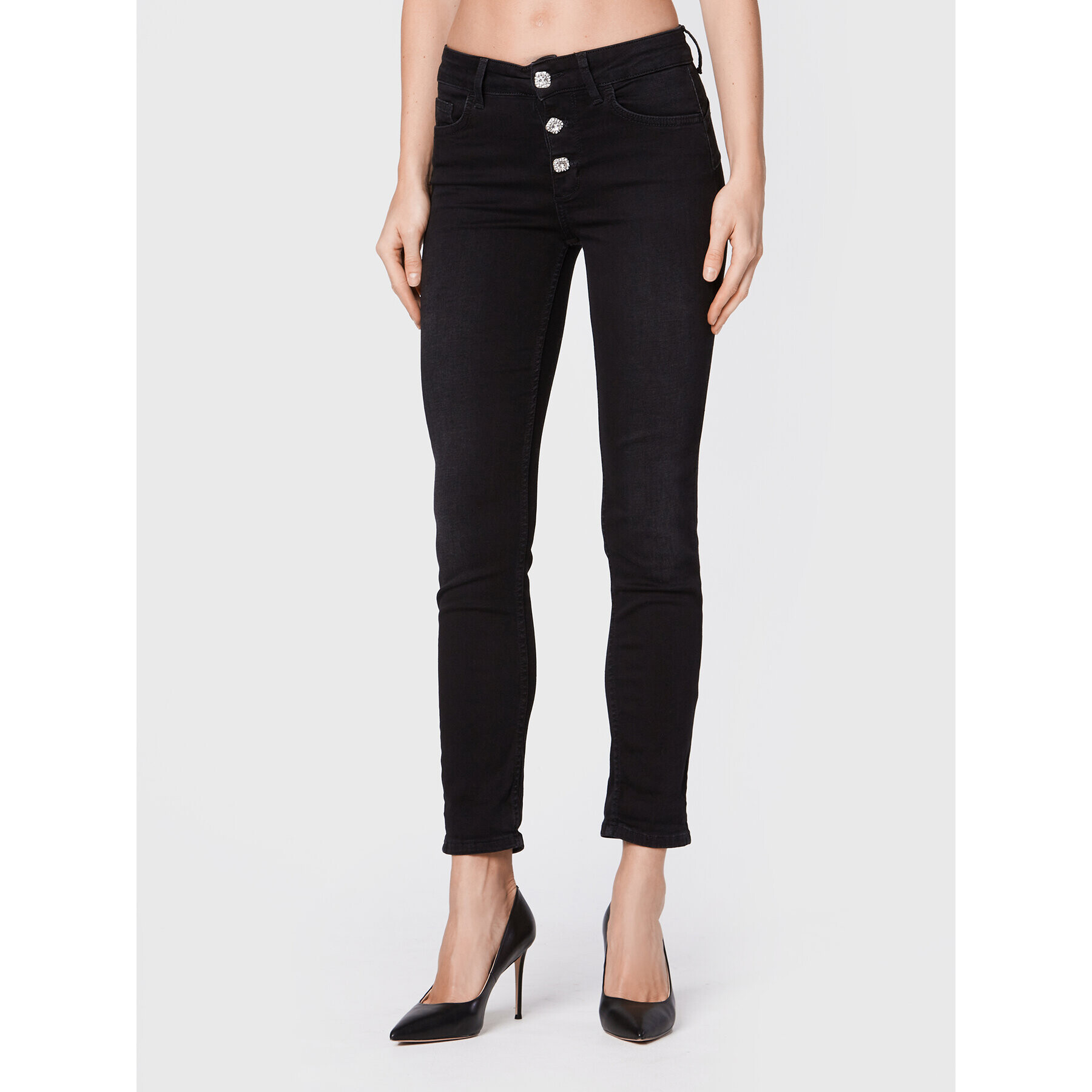 Liu Jo Jeansy UF2054 D4614 Černá Skinny Fit - Pepit.cz