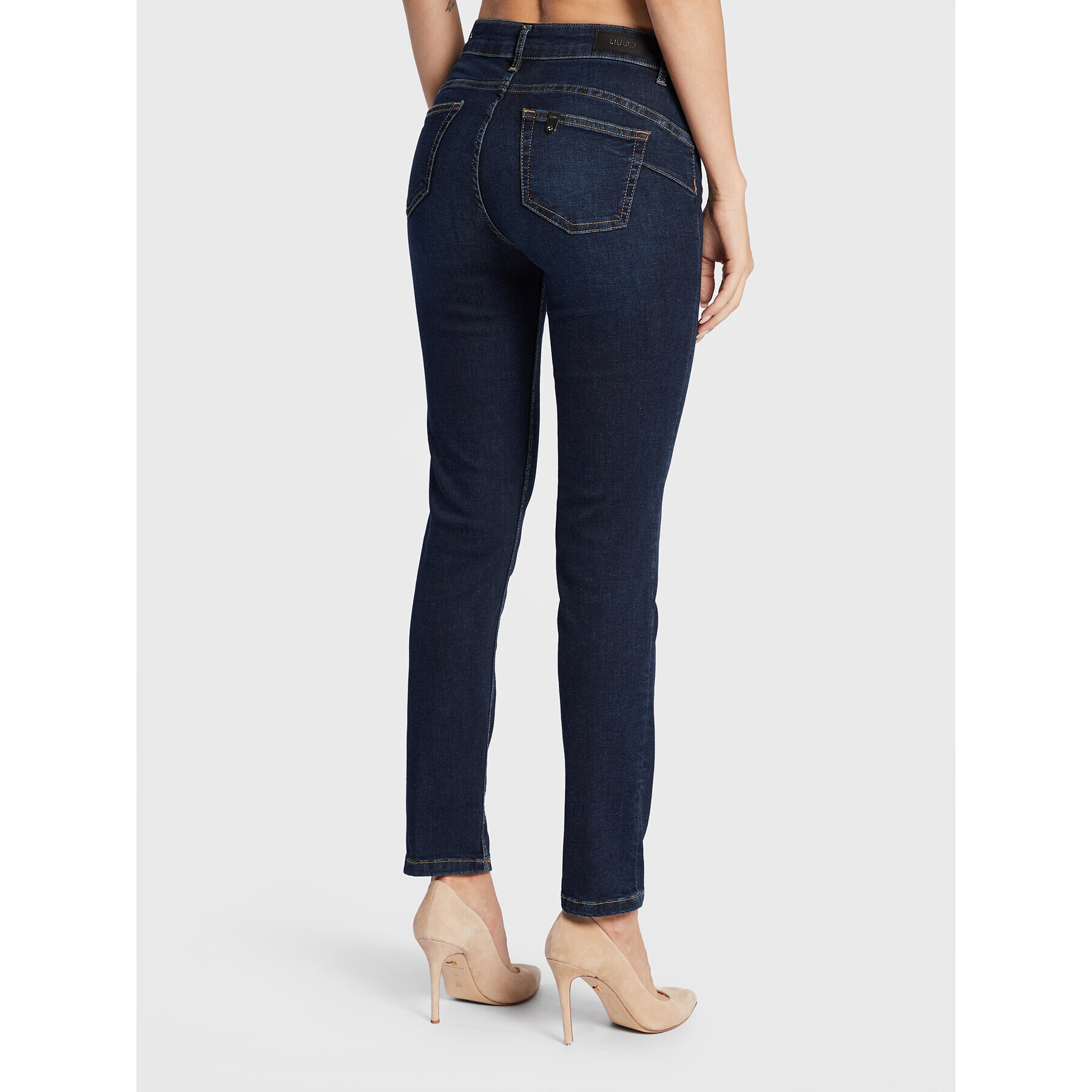 Liu Jo Jeansy UF2054 D4614 Tmavomodrá Skinny Fit - Pepit.cz