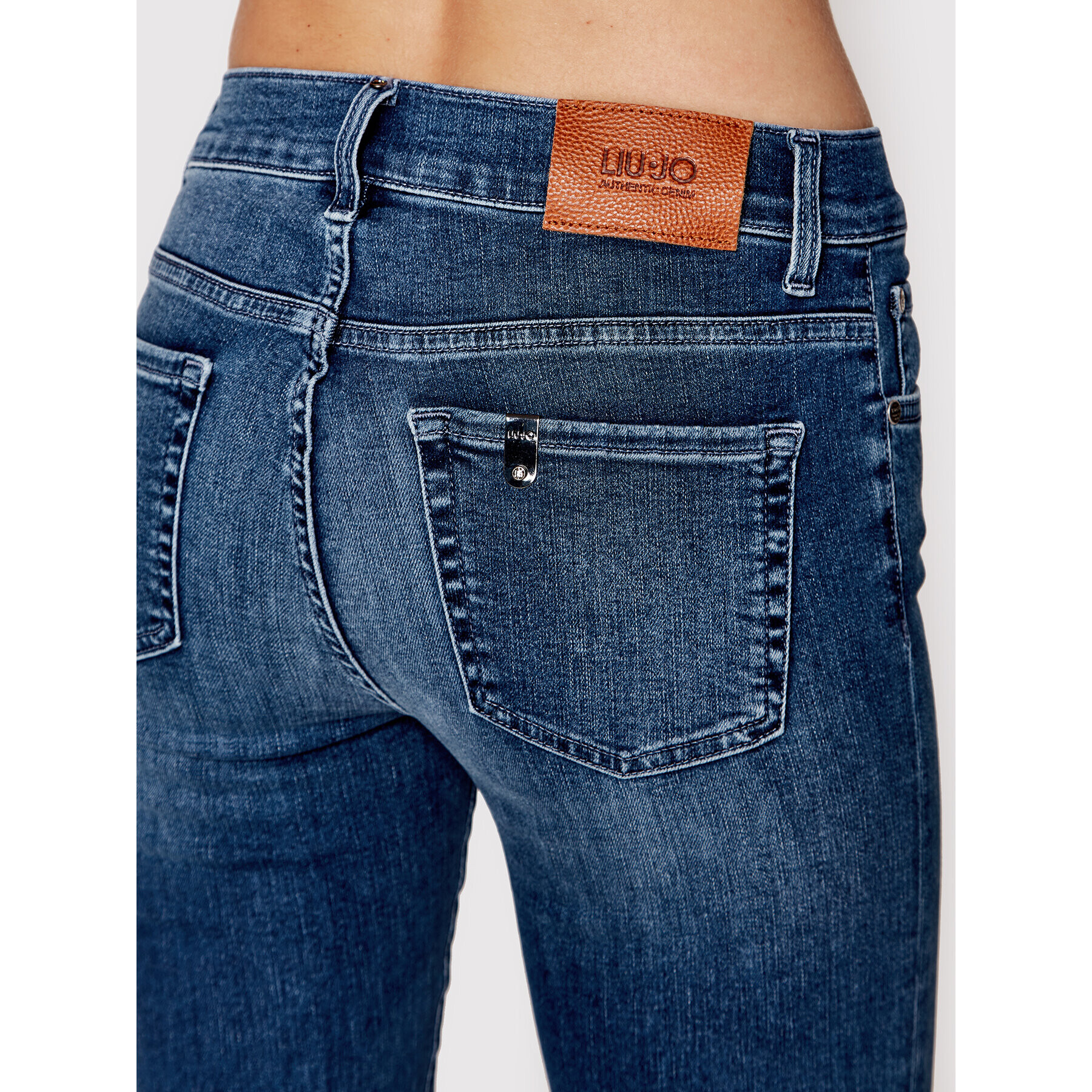 Liu Jo Jeansy UF2129 D4615 Tmavomodrá Perfect Fit - Pepit.cz