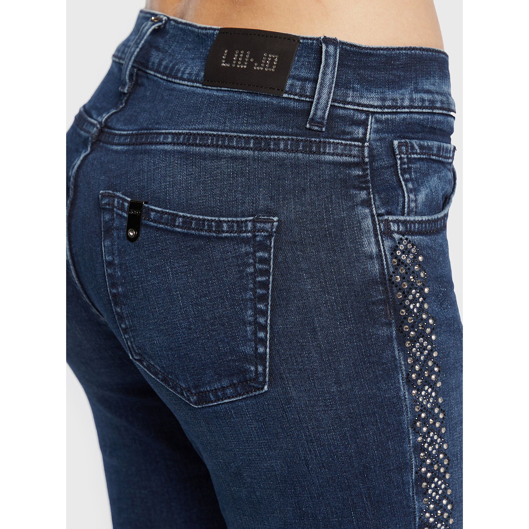 Liu Jo Jeansy UF2150 DS015 Tmavomodrá Skinny Fit - Pepit.cz