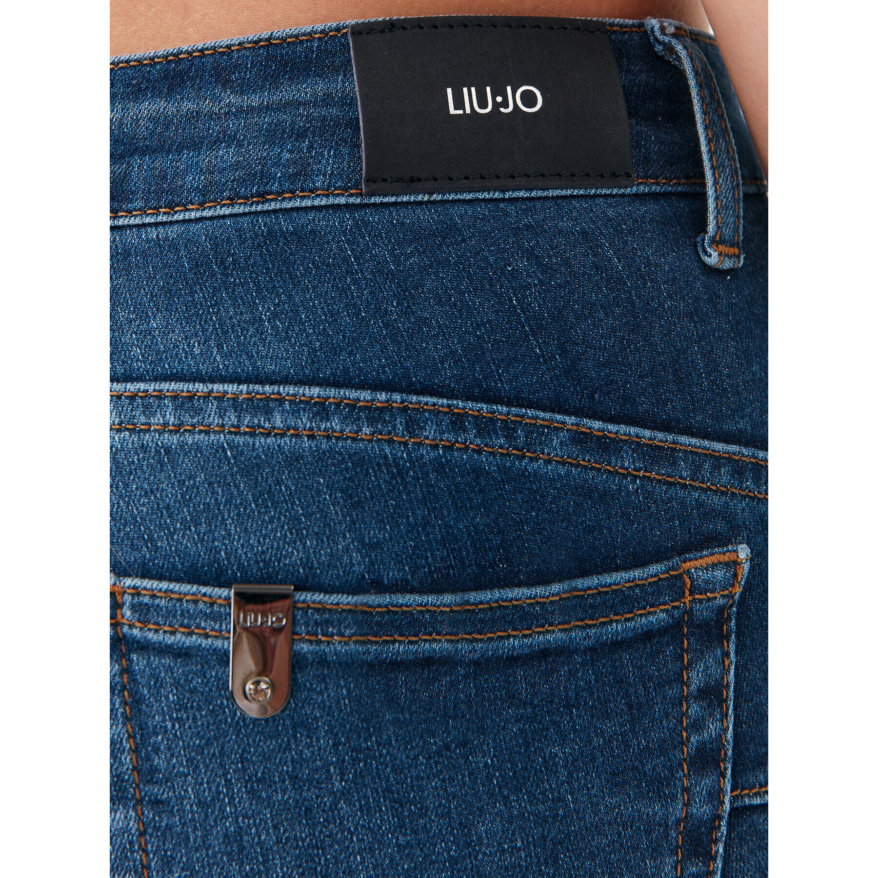 Liu Jo Jeansy UF3006 D4615 Tmavomodrá Skinny Fit - Pepit.cz