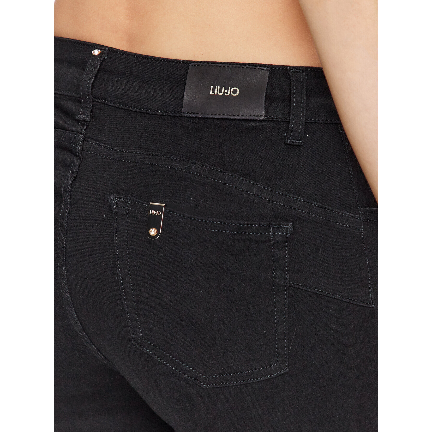 Liu Jo Jeansy UF3055 D4614 Černá Slim Fit - Pepit.cz