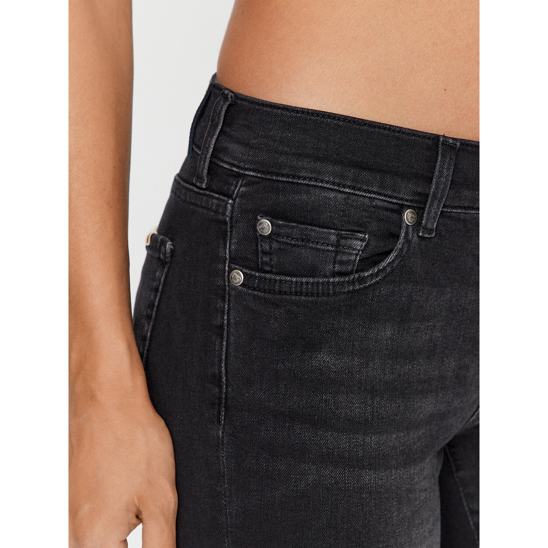 Liu Jo Jeansy UF3066 D4615 Černá Skinny Fit - Pepit.cz