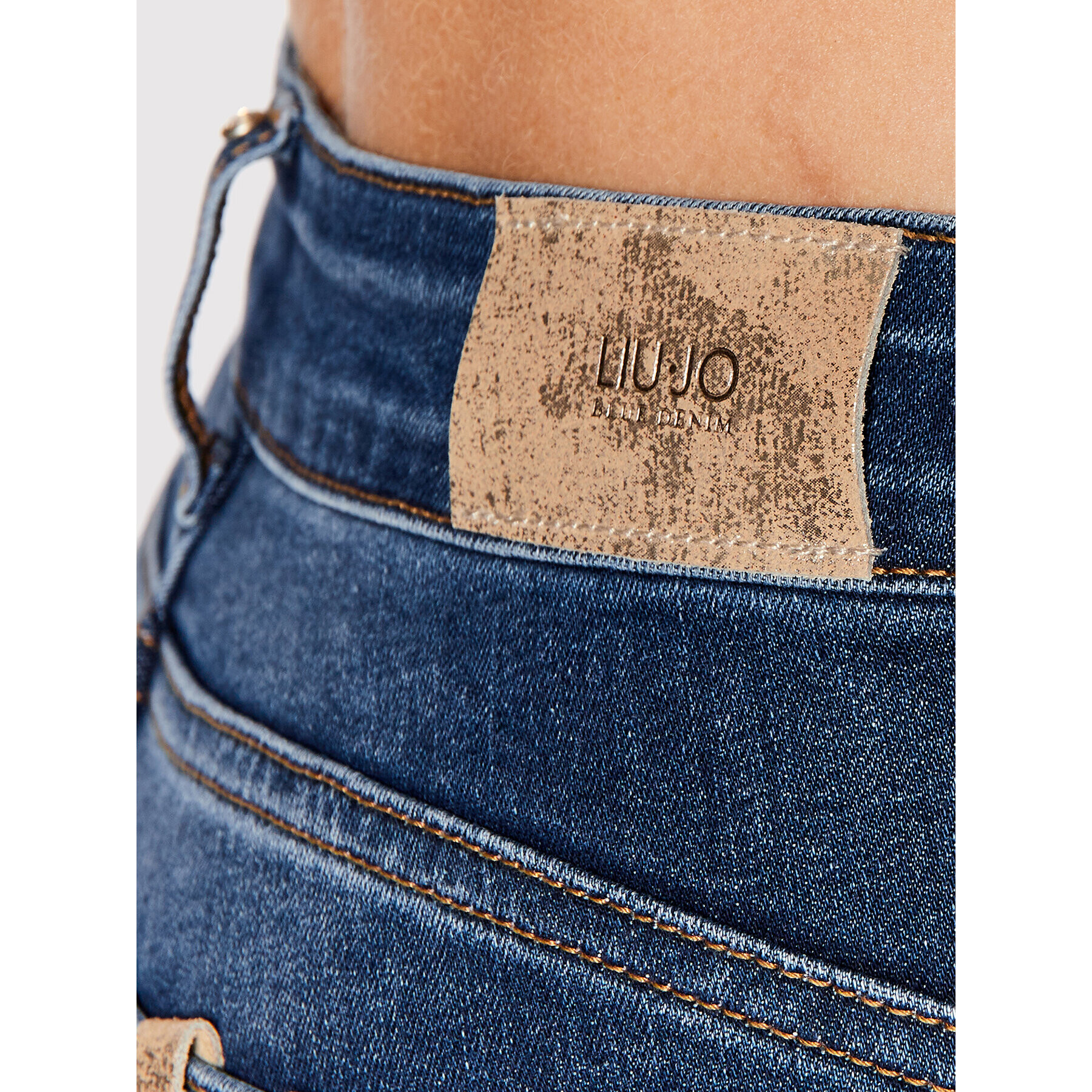 Liu Jo Jeansy UXX028 D4186 Modrá Skinny Fit - Pepit.cz