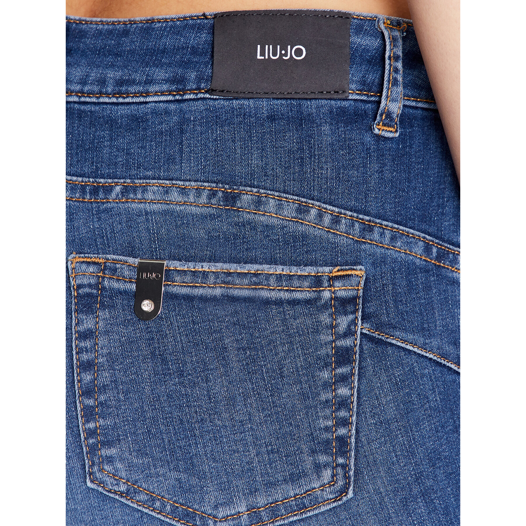 Liu Jo Jeansy UXX042 D4811 Tmavomodrá Skinny Fit - Pepit.cz