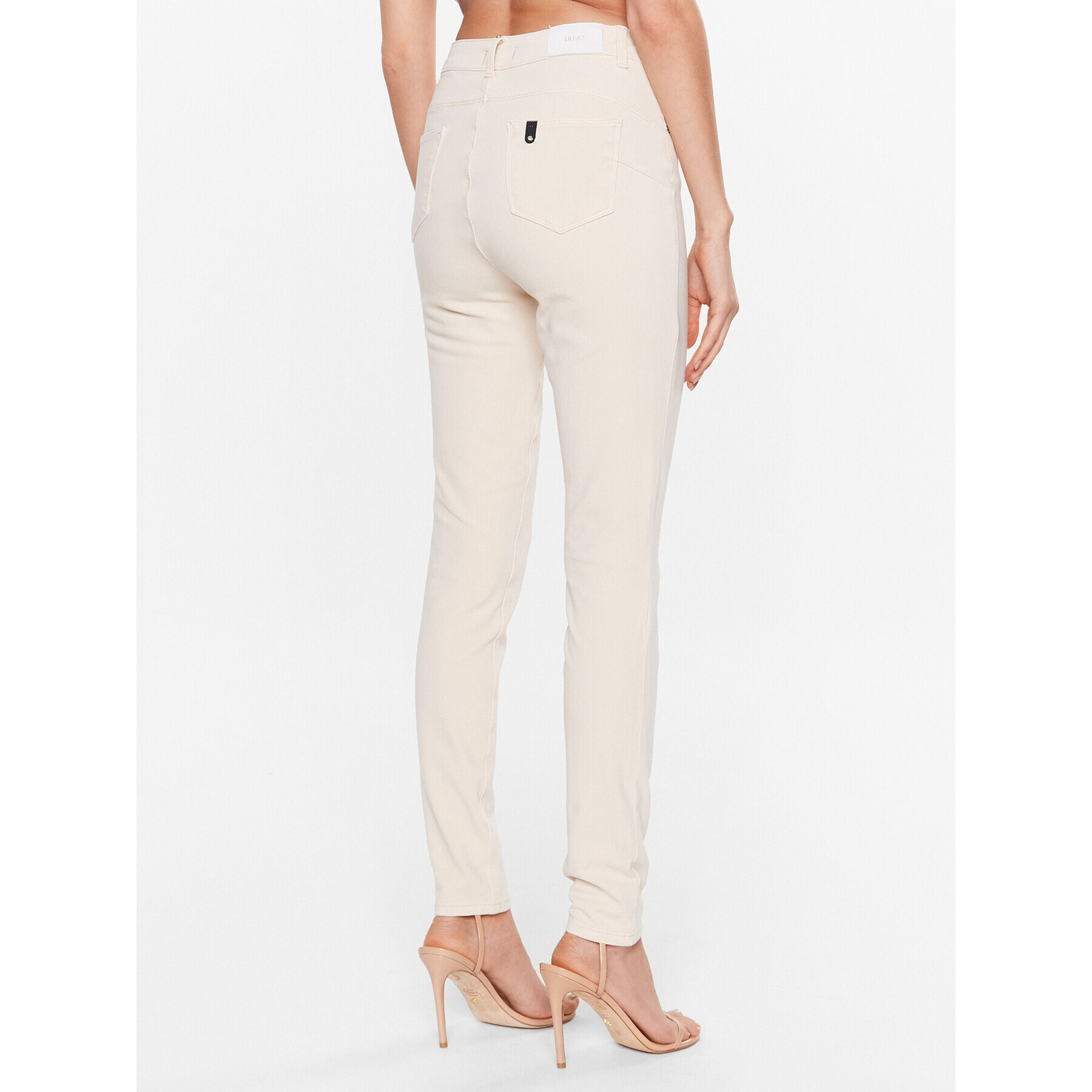 Liu Jo Jeansy WA3233 T3048 Béžová Skinny Fit - Pepit.cz