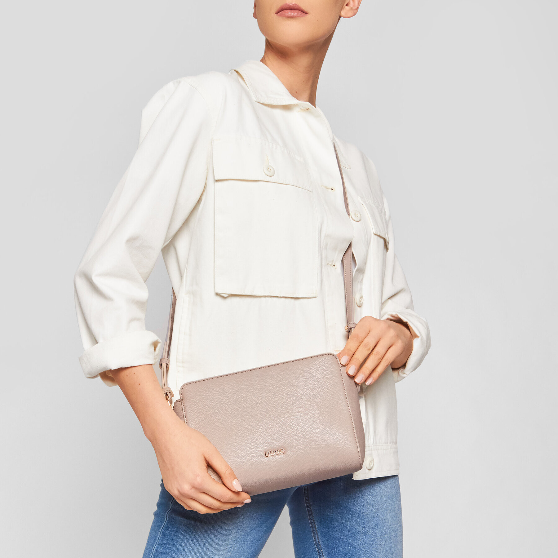 Liu Jo Kabelka S Crossbody AA1188 E0017 Béžová - Pepit.cz