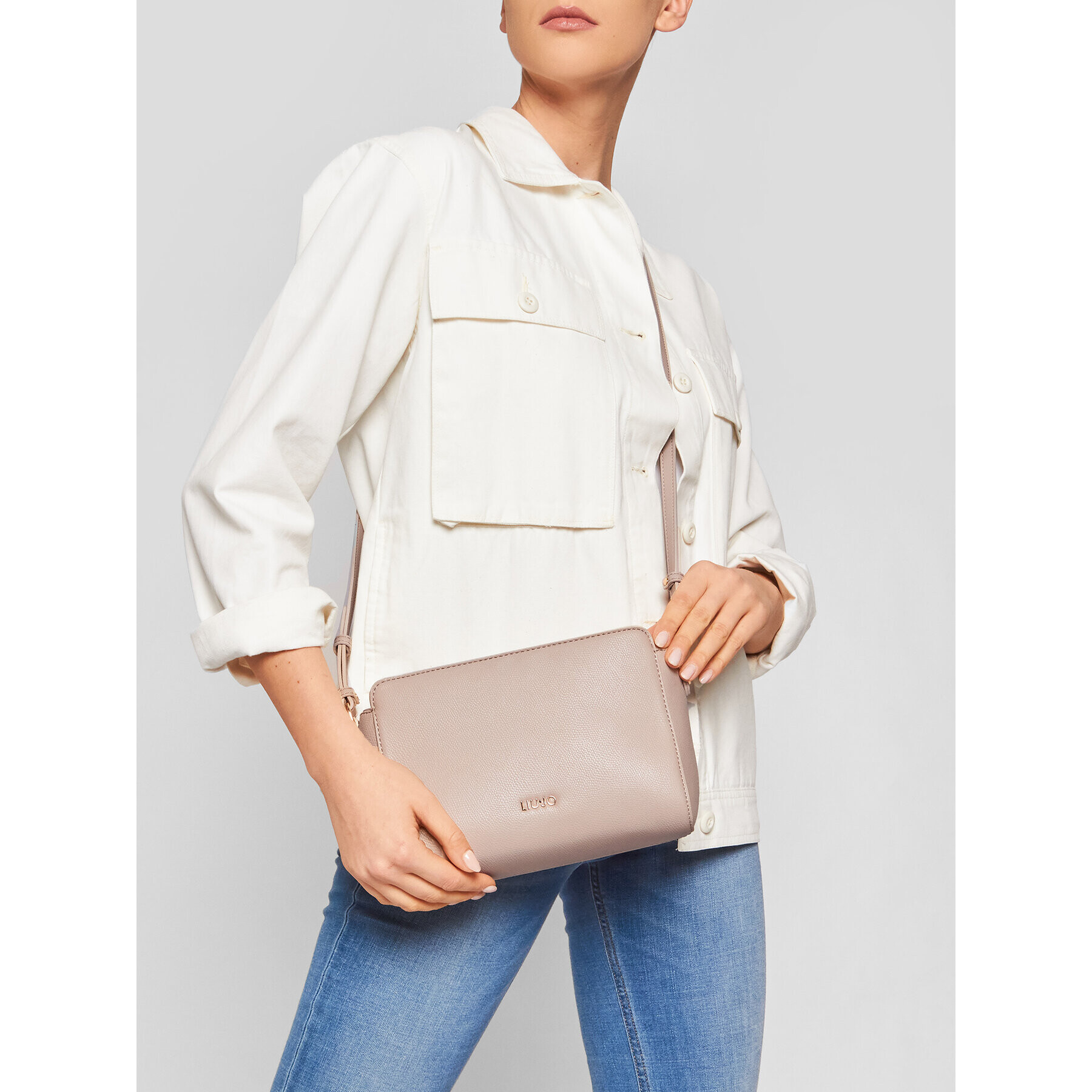 Liu Jo Kabelka S Crossbody AA1188 E0017 Béžová - Pepit.cz