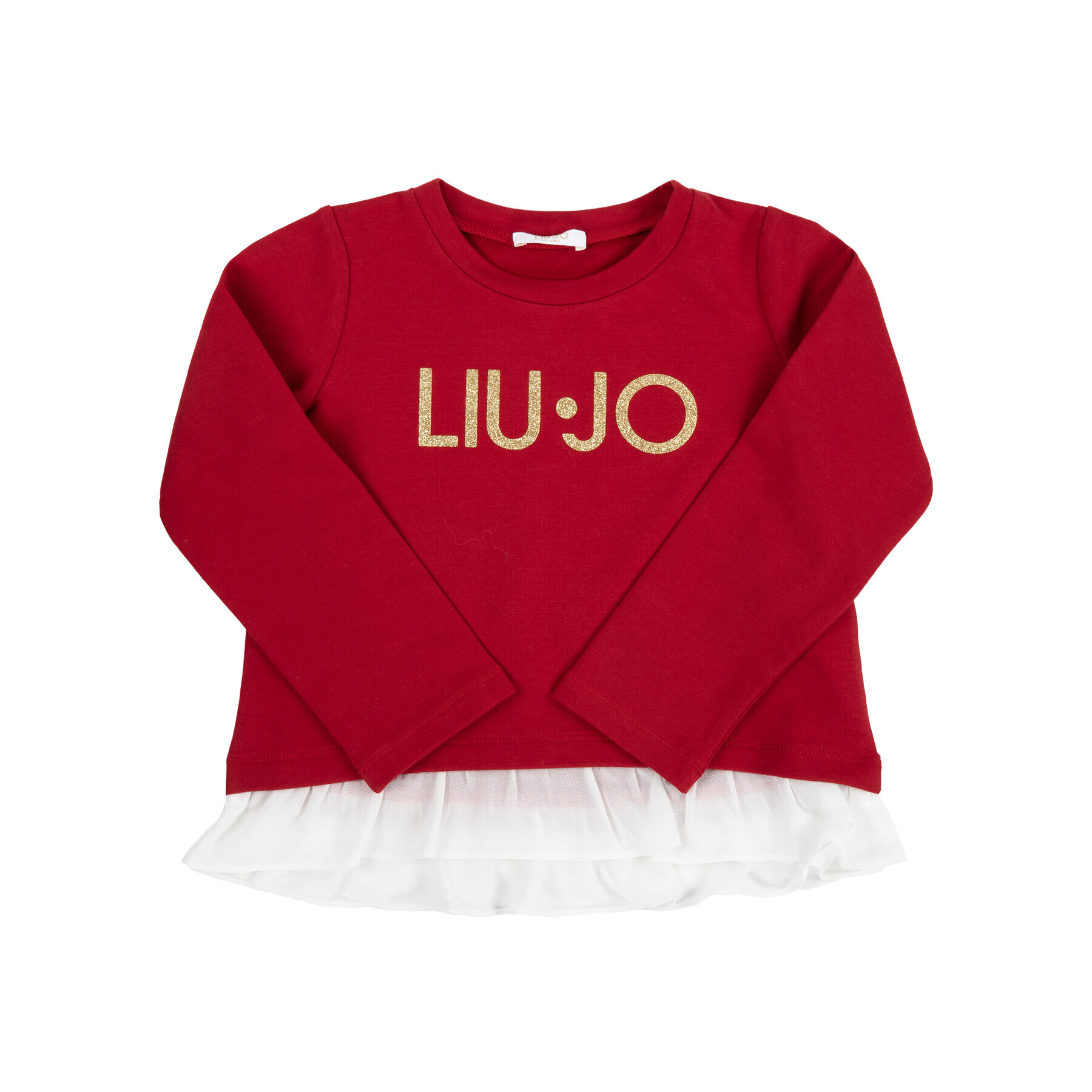 Liu Jo Kids Halenka K69005 F0090 Červená Regular Fit - Pepit.cz