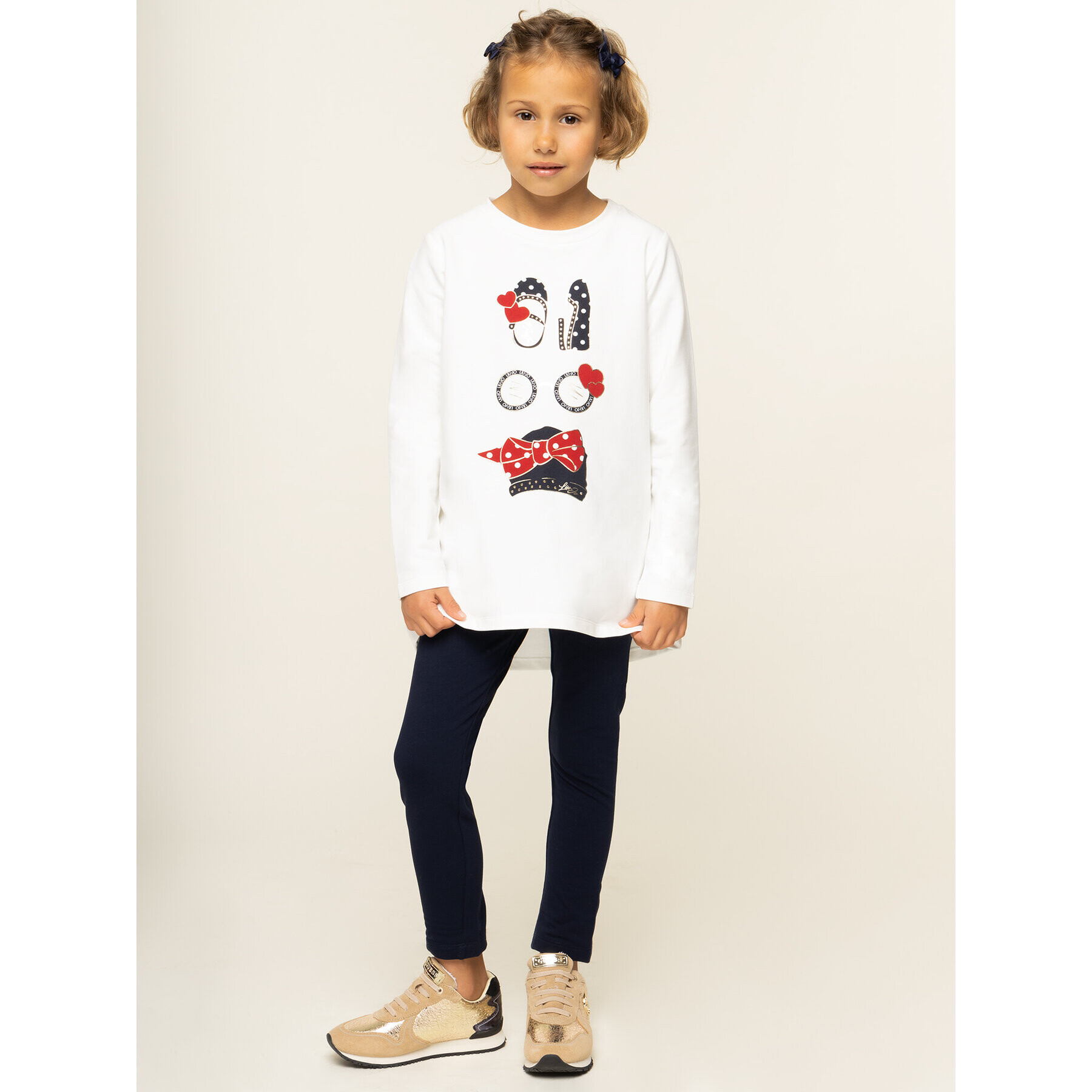 Liu Jo Kids Sada halenka a legíny Felpa K69071 F0090 Barevná Slim Fit - Pepit.cz