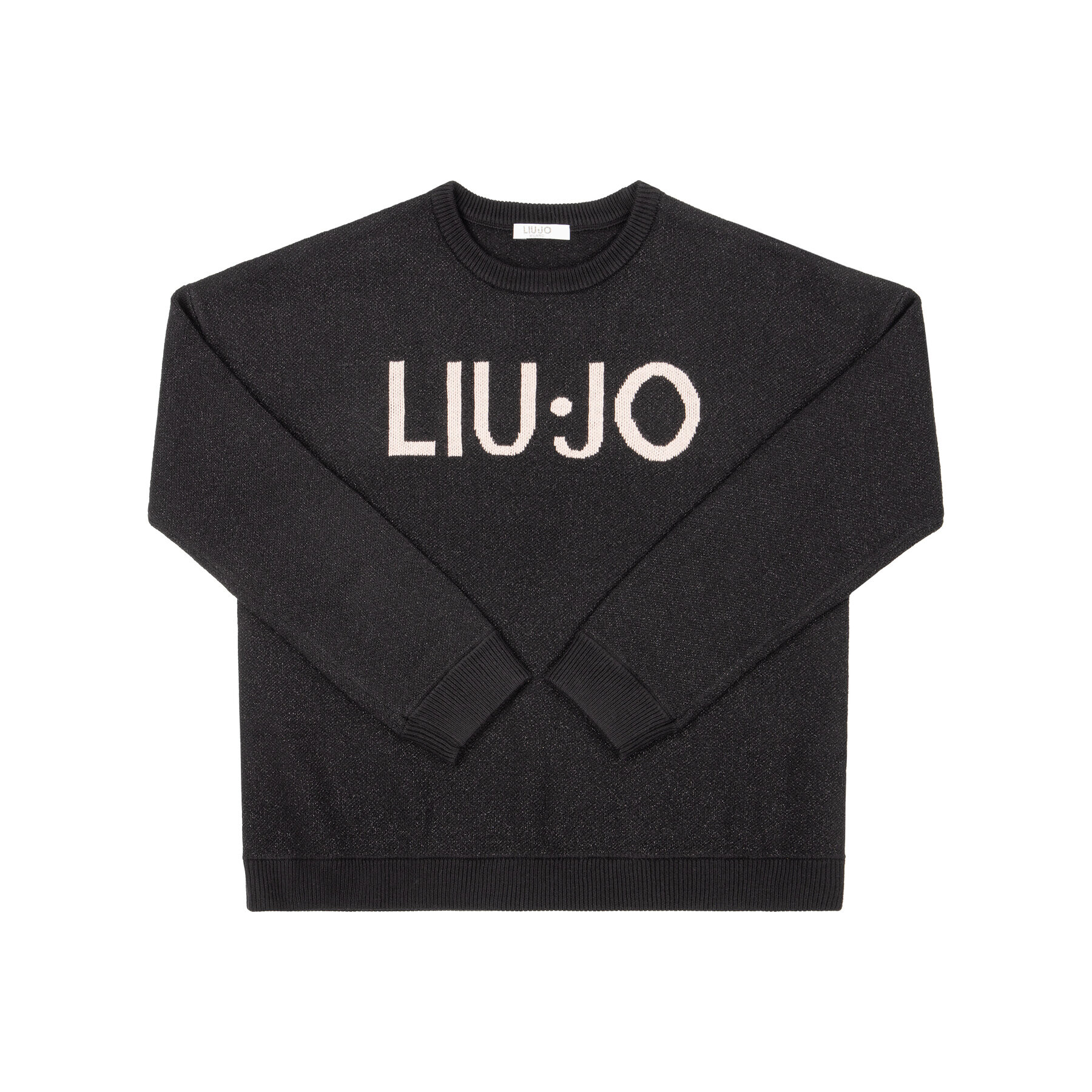 Liu Jo Kids Svetr Maglia Chiusa G69215 MA09E Černá Regular Fit - Pepit.cz